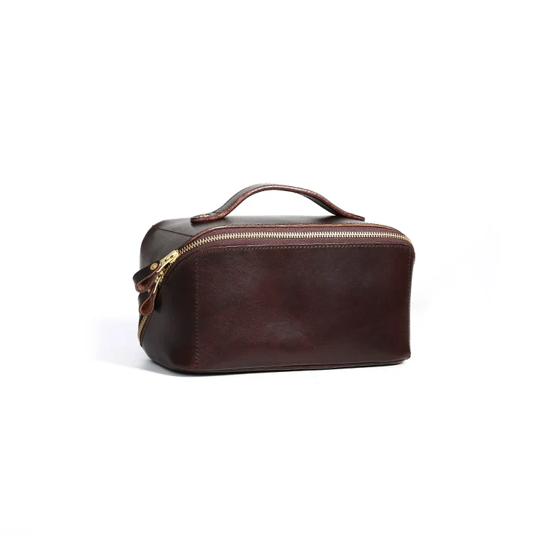 Cowhide Leather Travel Pouch - Image 6