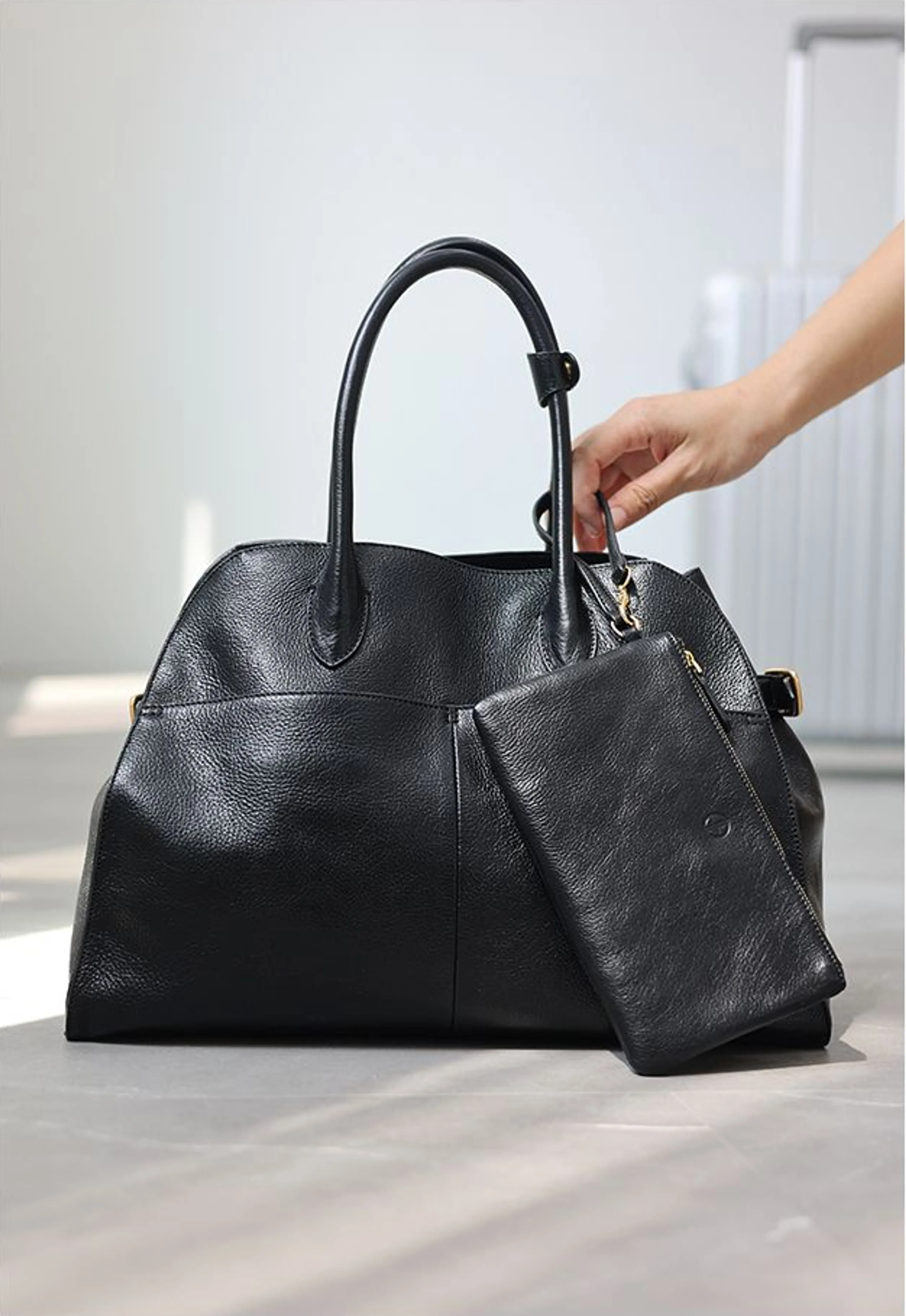 Cowhide Tote - Image 7