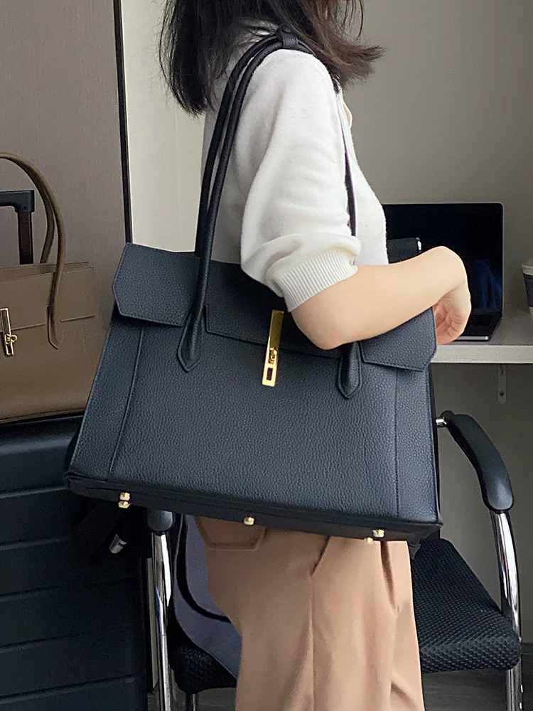 Cowhide Tote Bag - Image 4