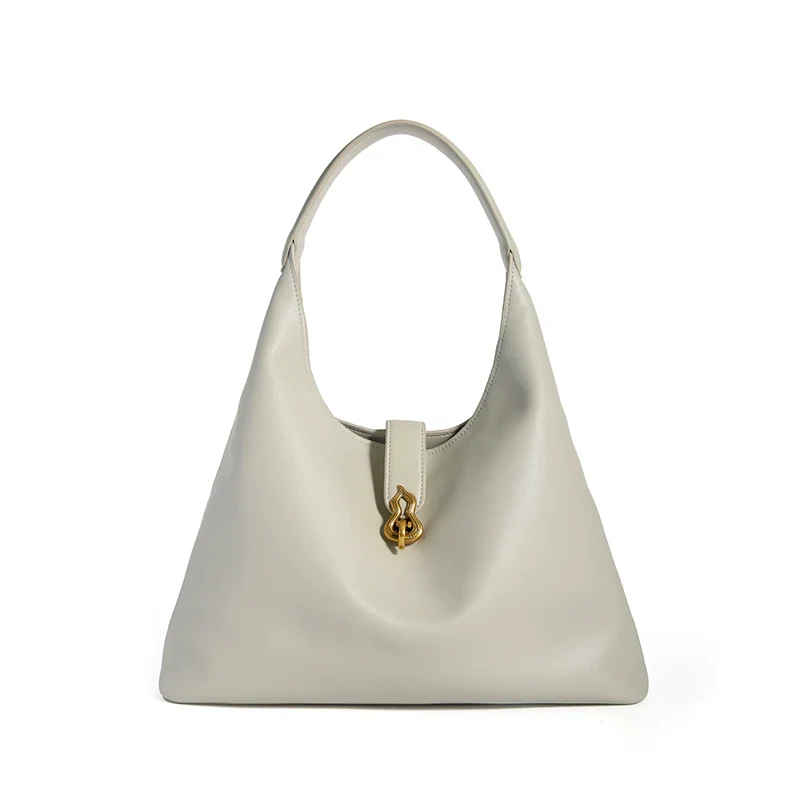 Cowhide Underarm Tote