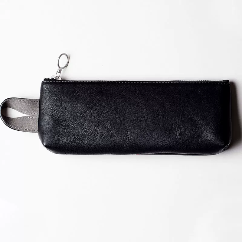 Cowhide Zip Wristlet Pouch - Image 6