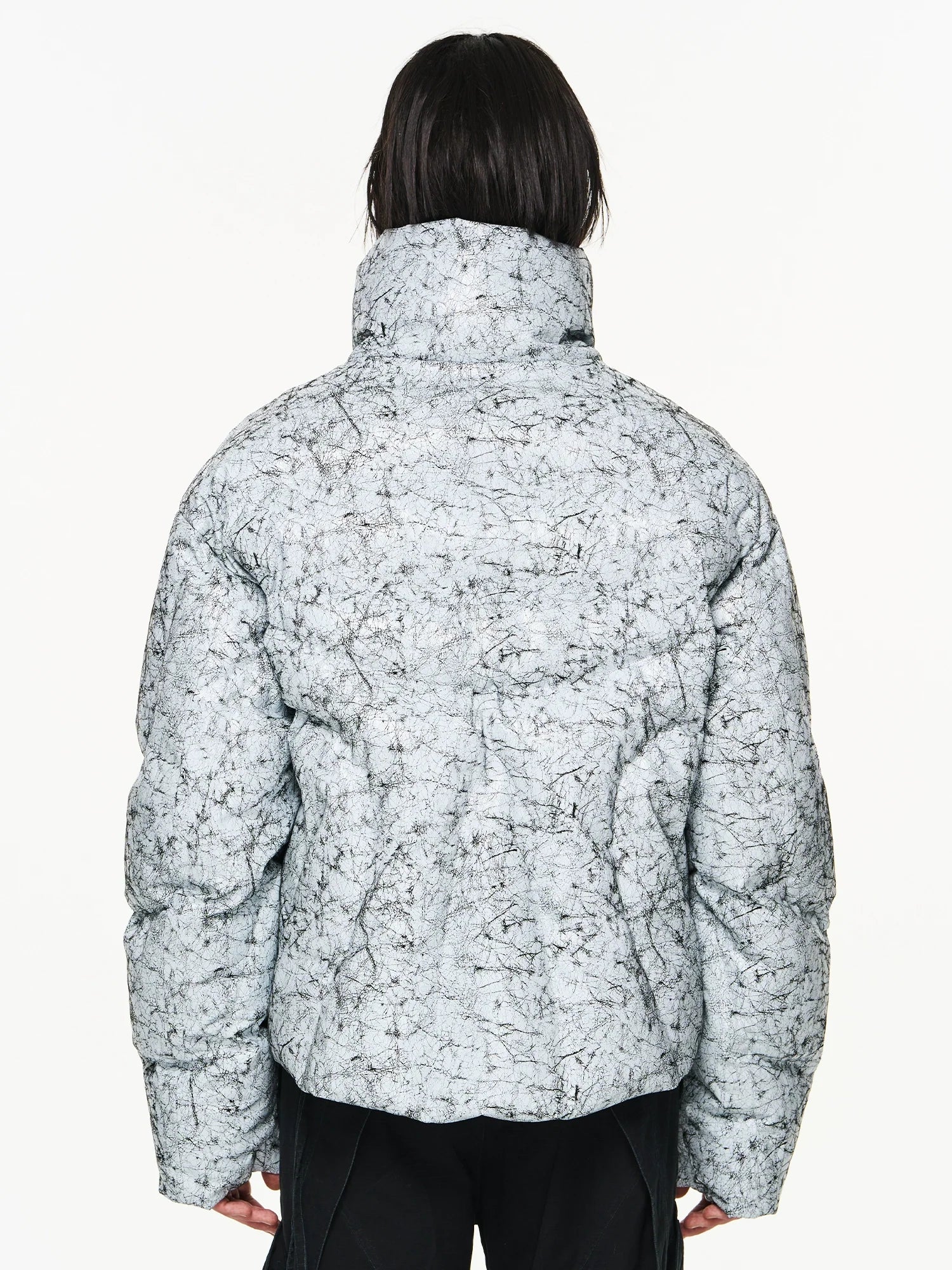 Crackle Puffer Jacket - Image 3