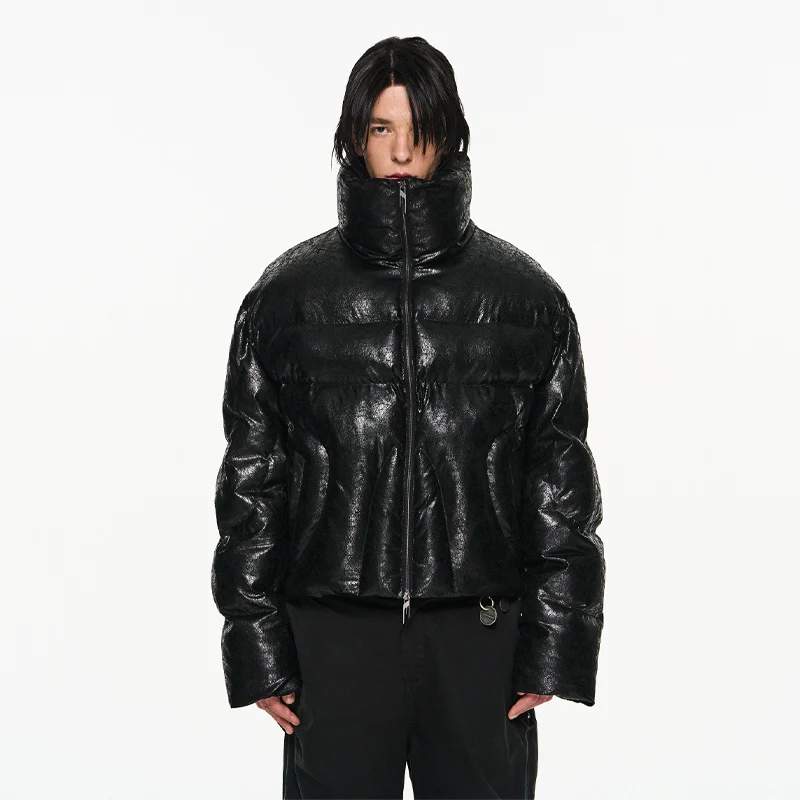 Crackle Puffer Jacket - Image 6