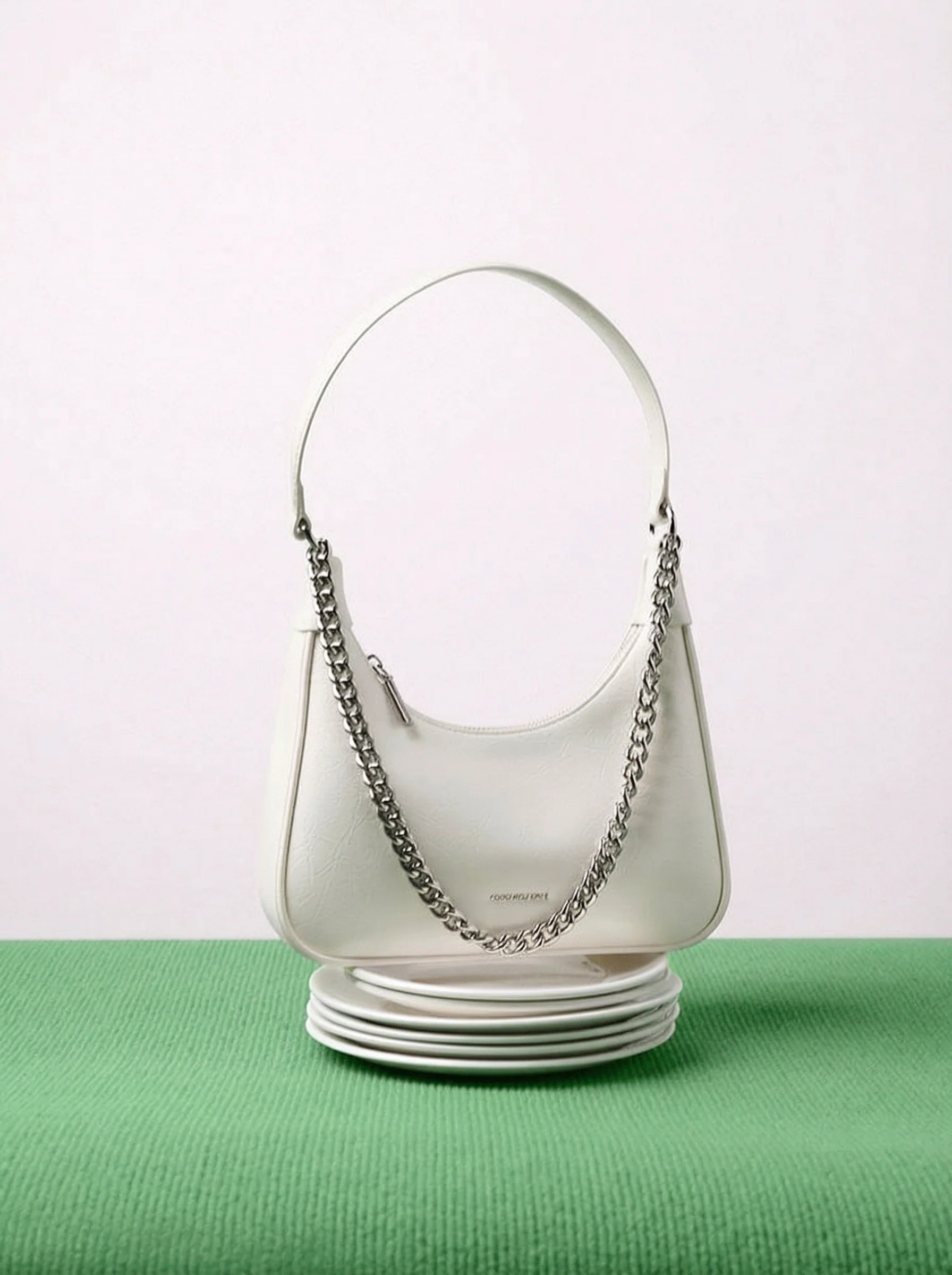Crescent Chain Shoulder Bag