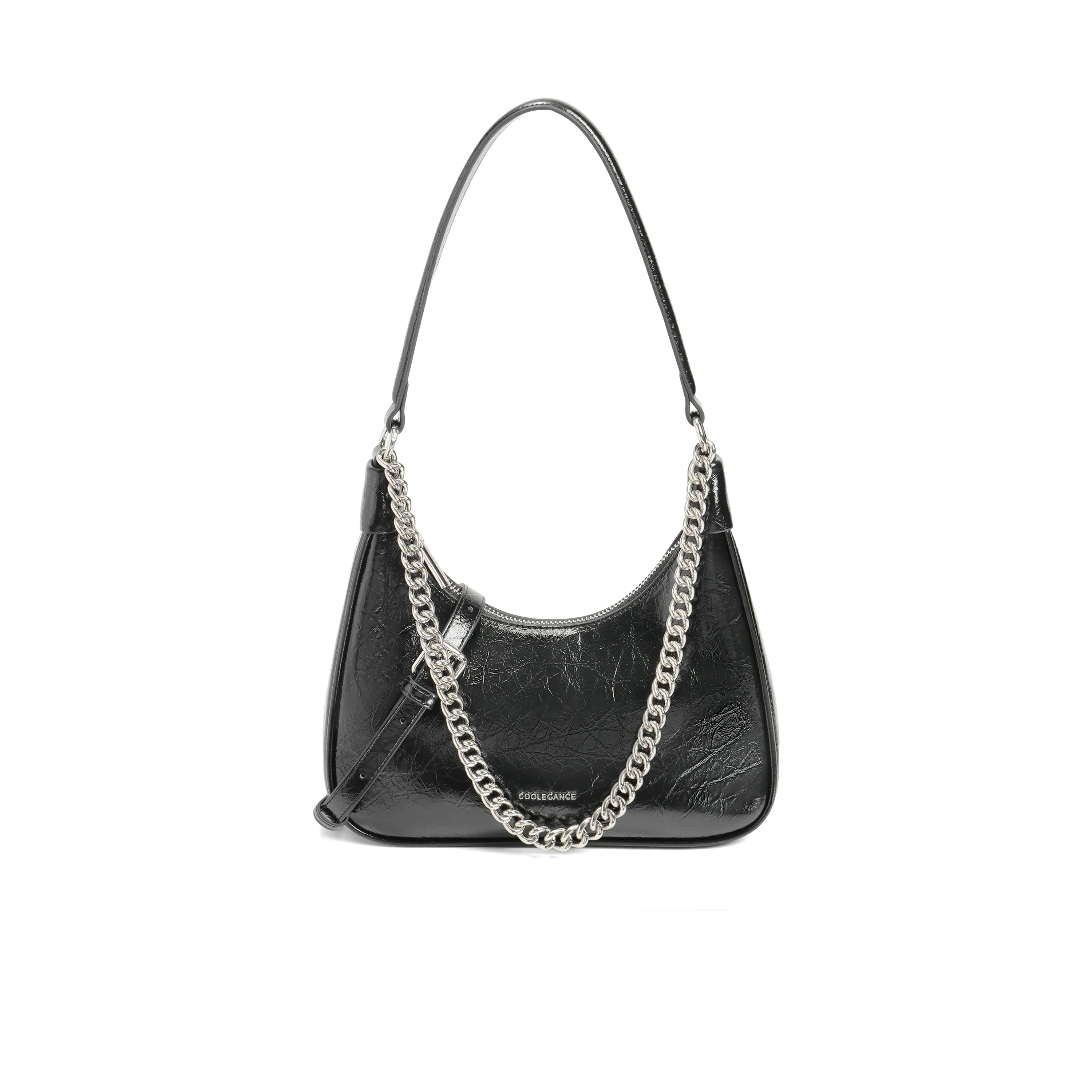 Crescent Chain Shoulder Bag - Image 4