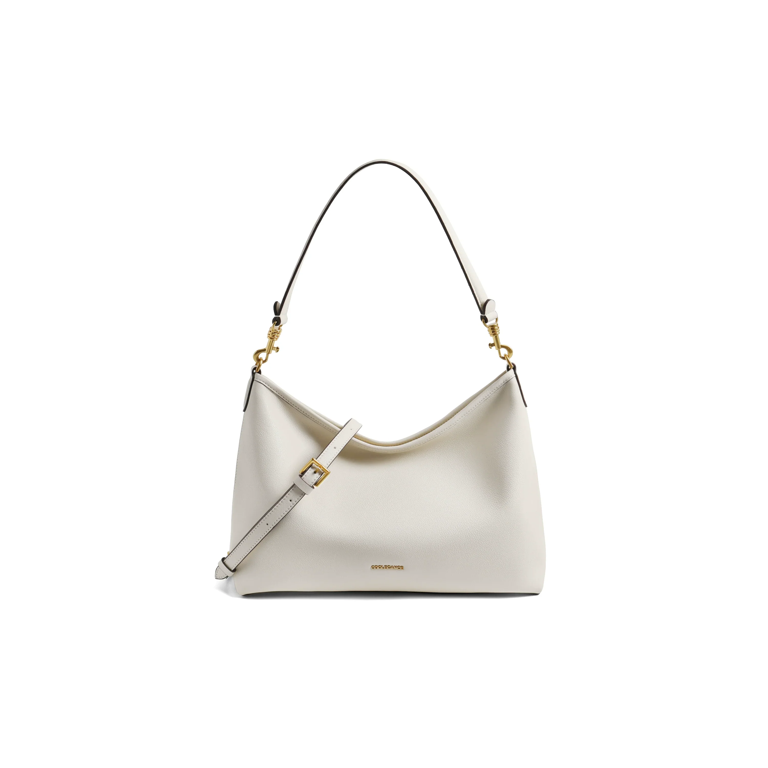 Crescent Leather Hobo - Image 2