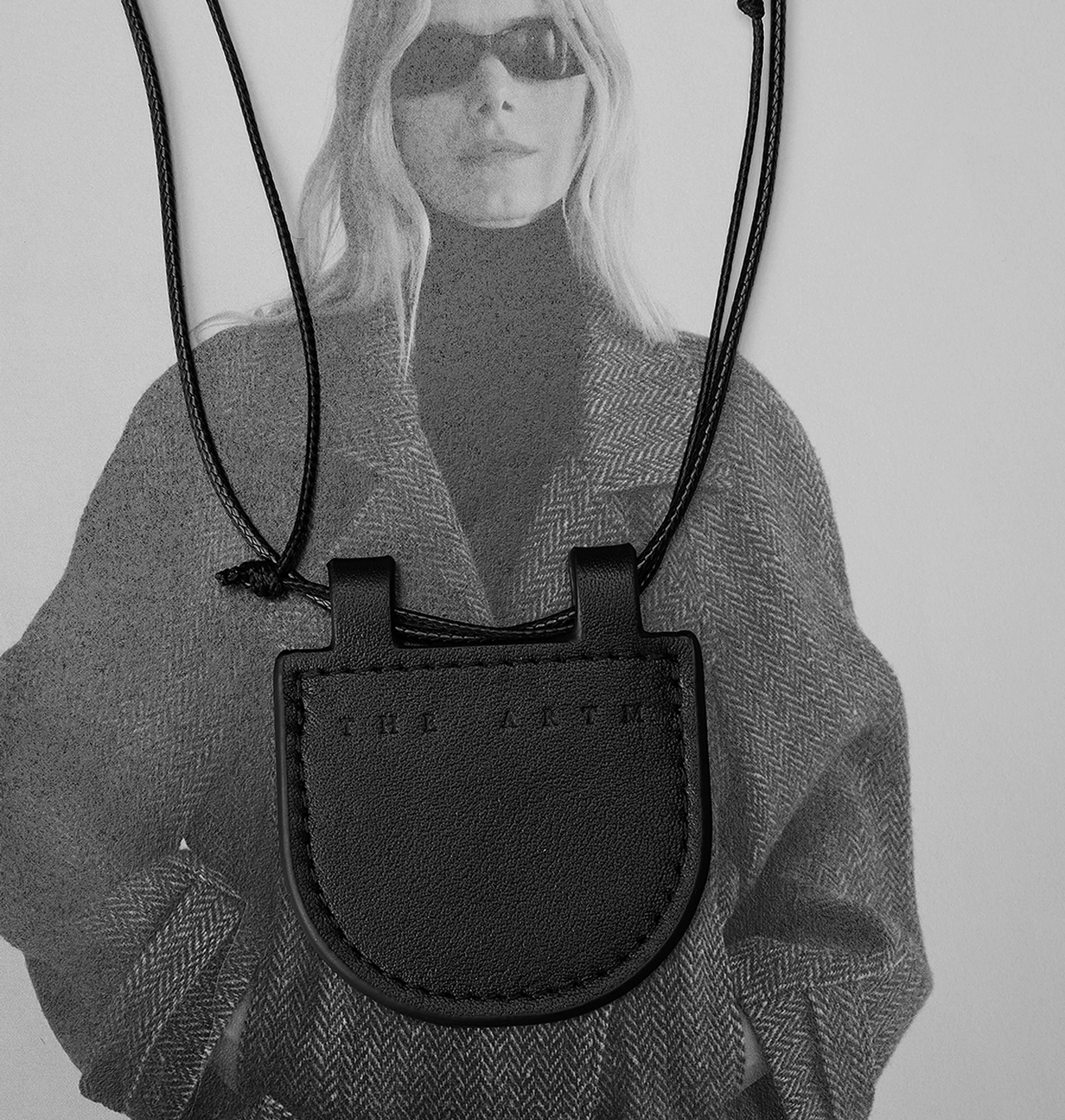Crescent Moon Mini Pouch Necklace - Image 3