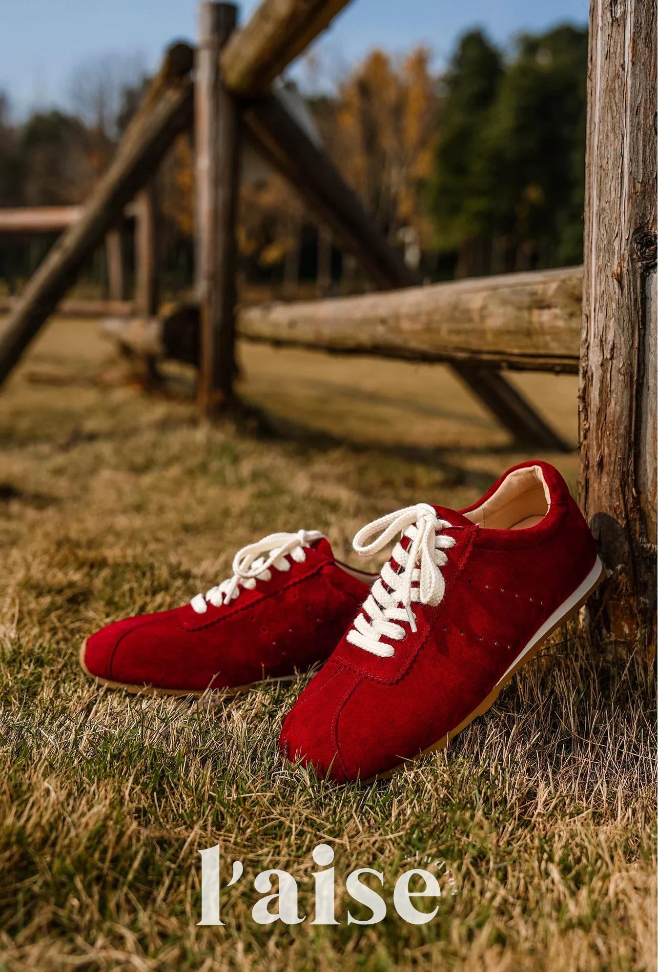 Crimson Suede GAT Sneakers
