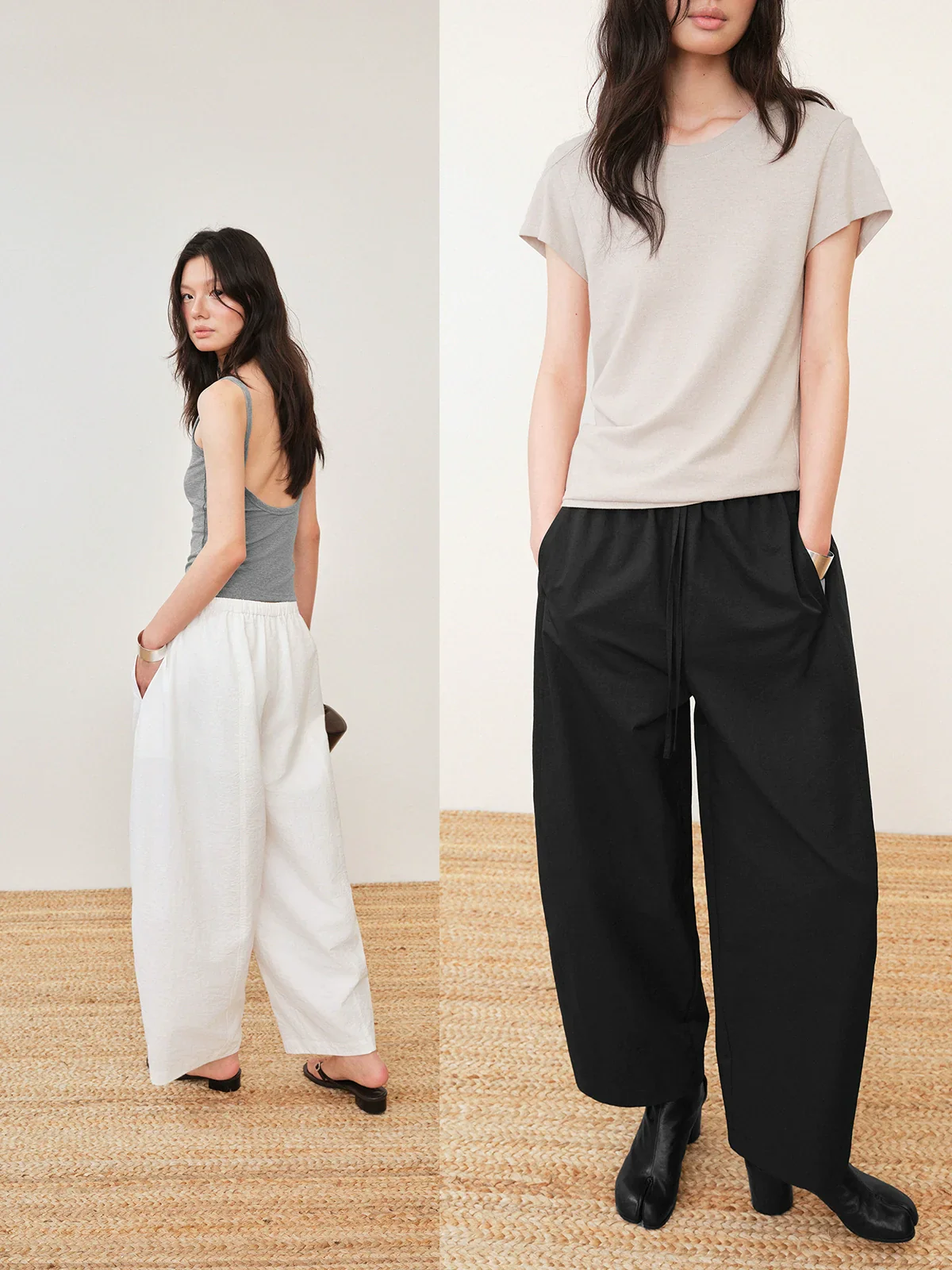 Crinkle Balloon Pants - Image 2