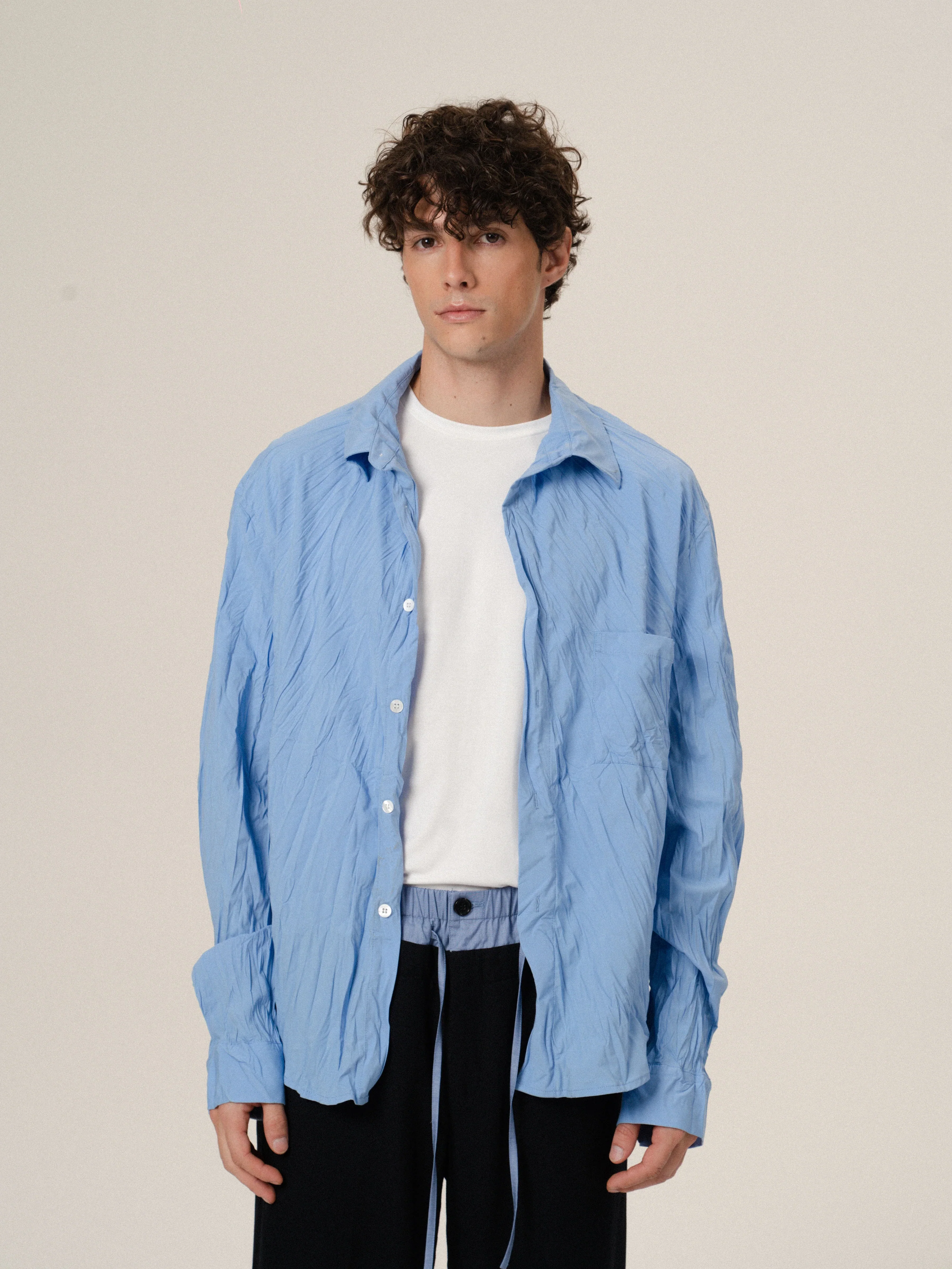 Crinkled Bamboo Shirt - Image 2
