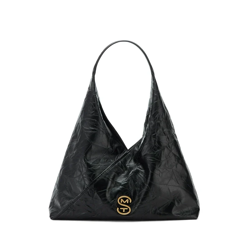 Crinkled Cowhide Tote - Image 2