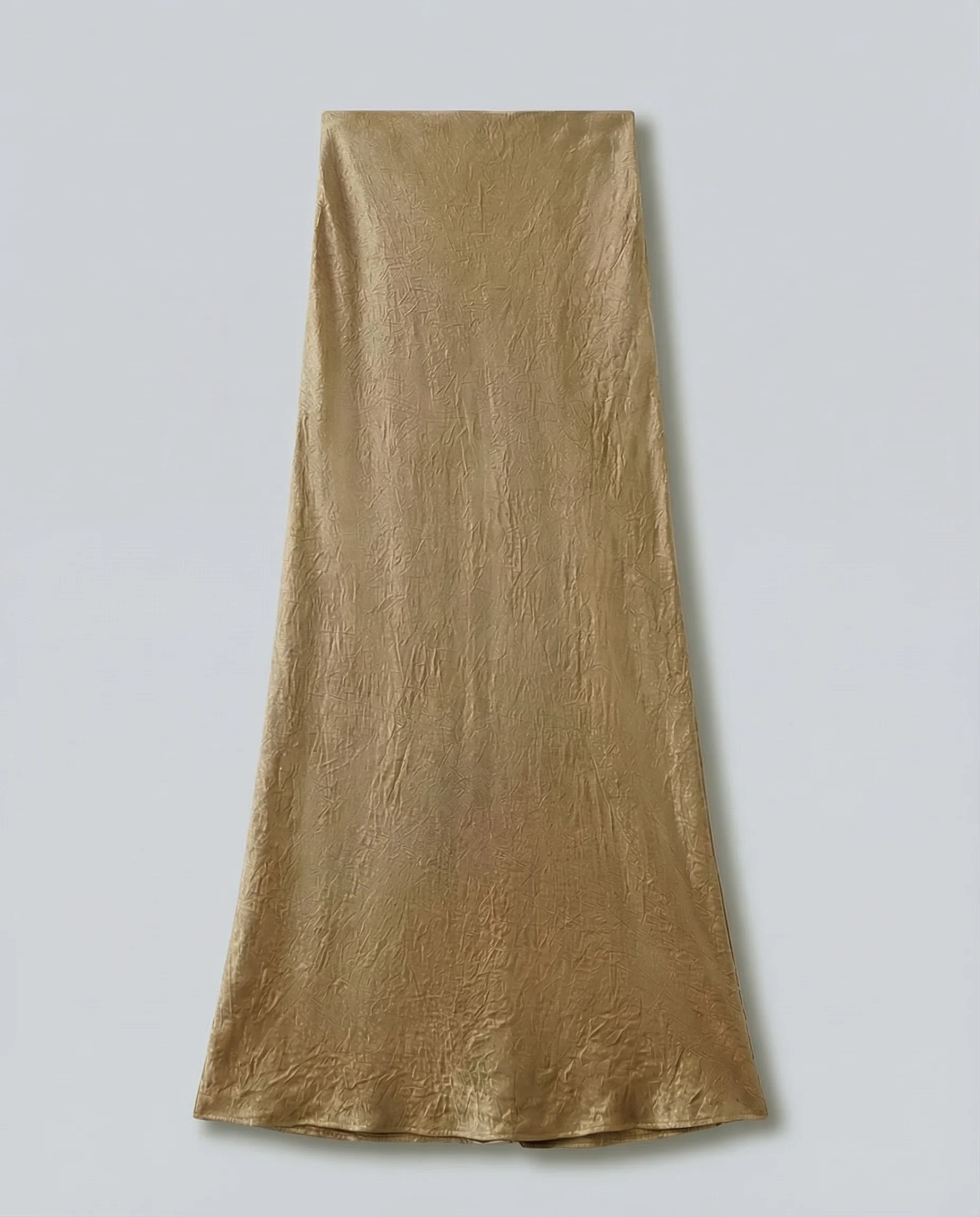 Crinkled Maxi Slip Skirt - Image 7
