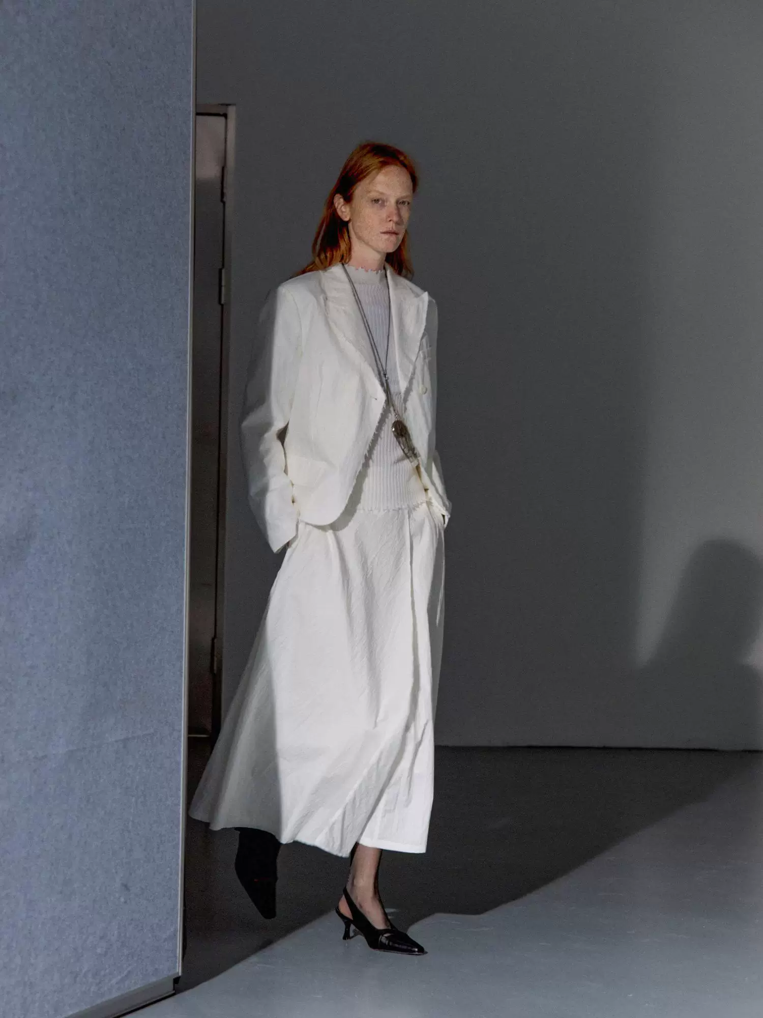 Crinkled Relaxed Blazer - Image 5