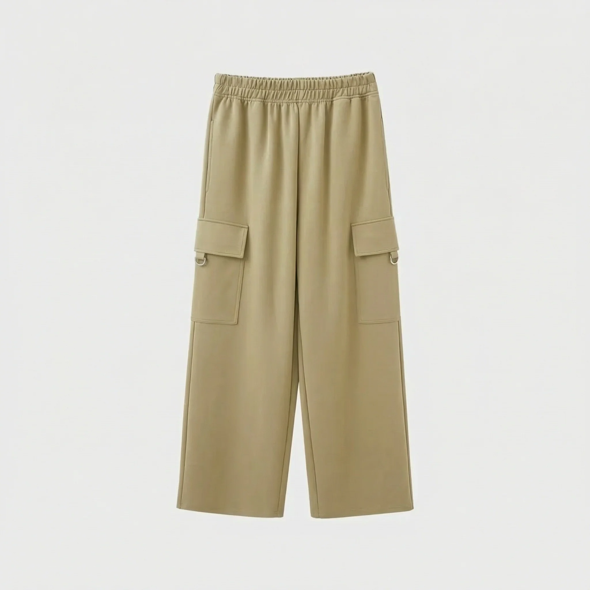 Cropped Jacket and Cargo Pants Set - Image 3