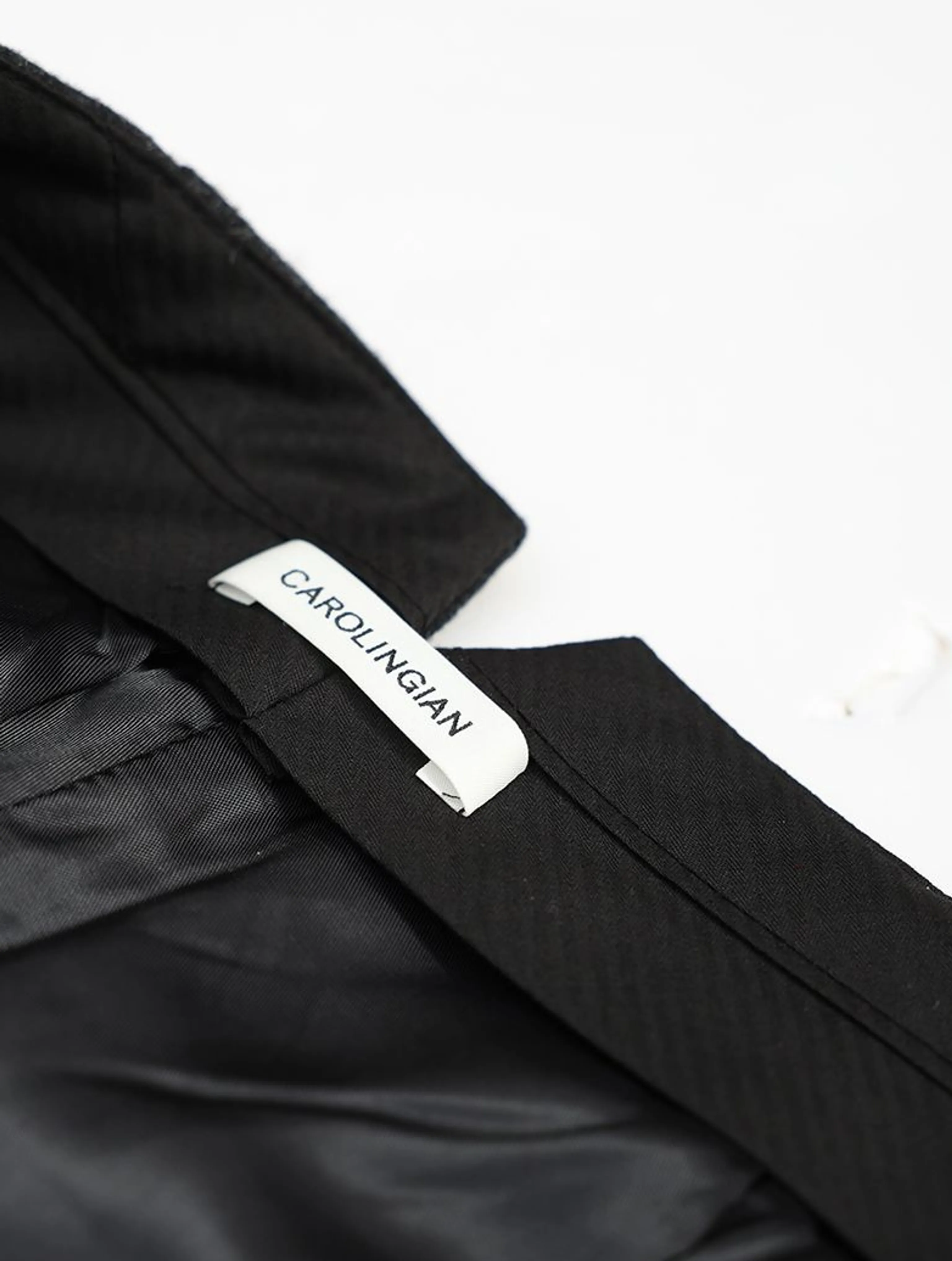 Cropped Wool-Cashmere Wide-Leg Trousers - Image 2