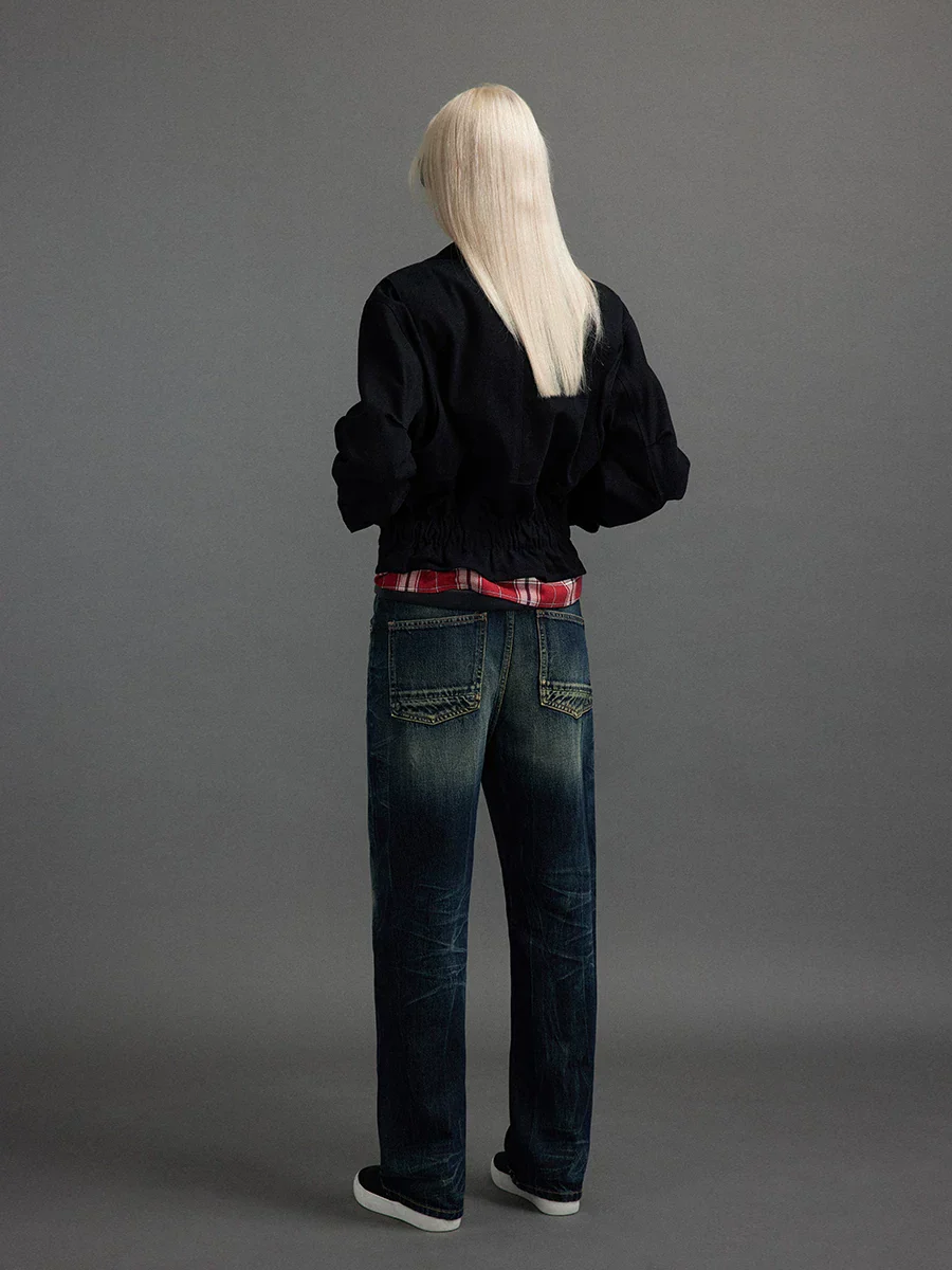 Cropped Zip Jacket - Image 4