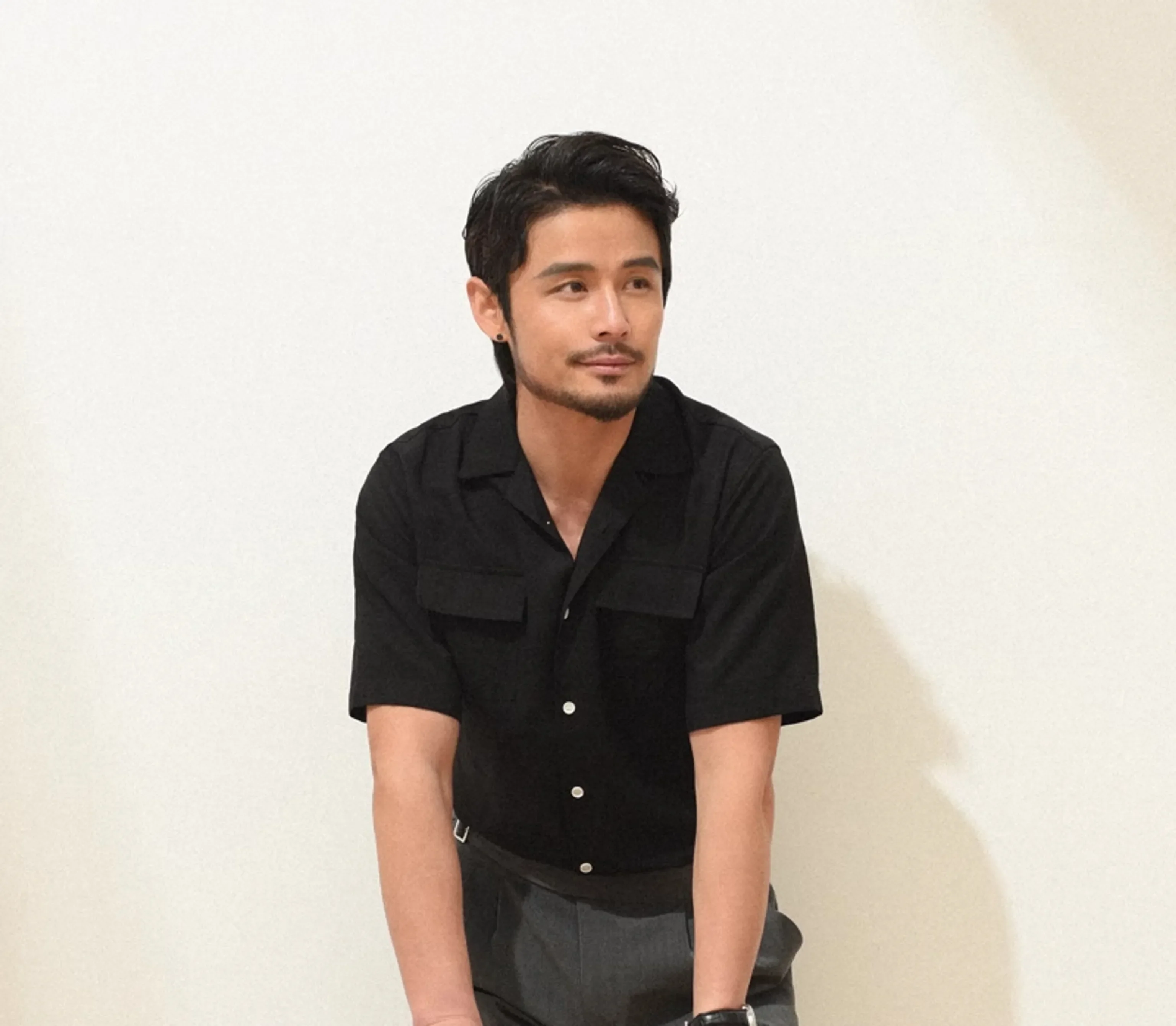 Cuban Collar Short-Sleeve Shirt - Image 6