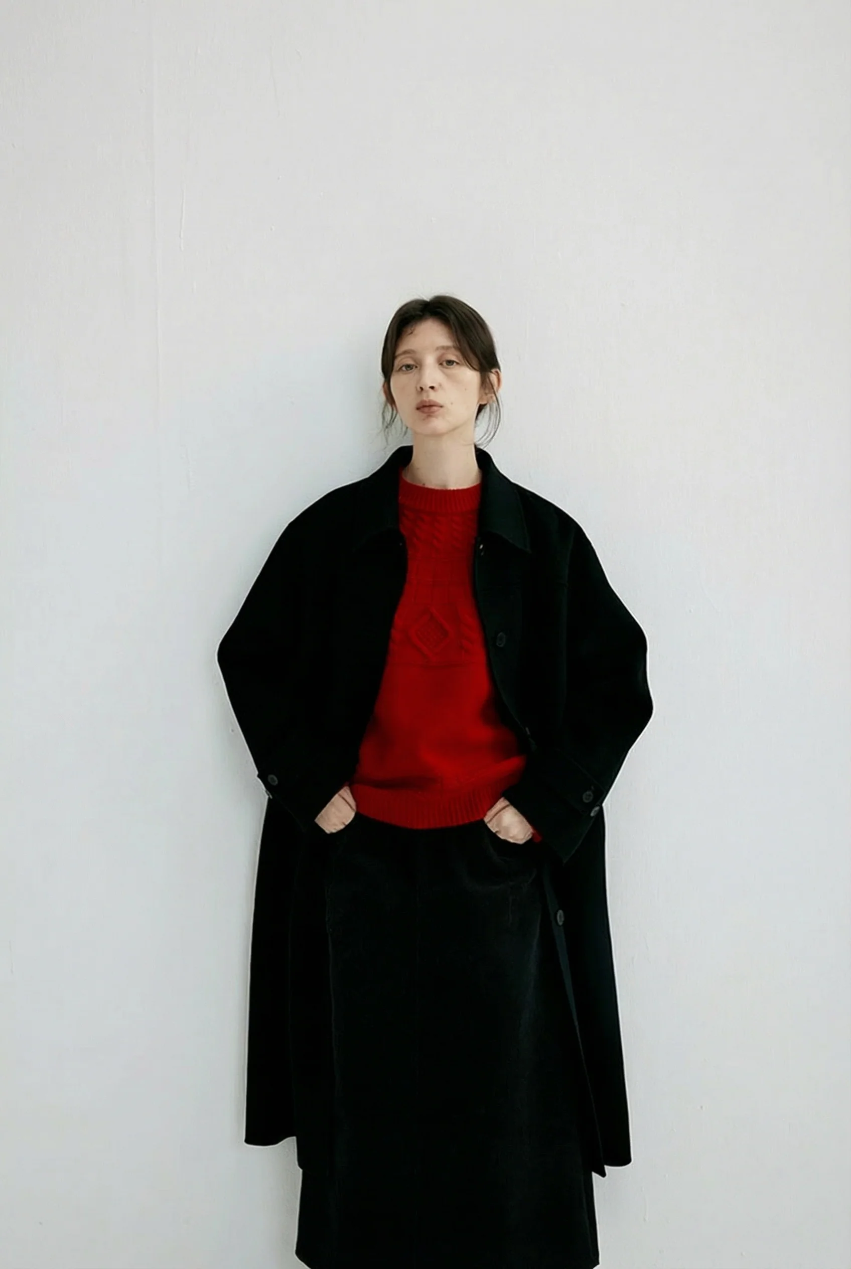 Cuff-Tab Overcoat