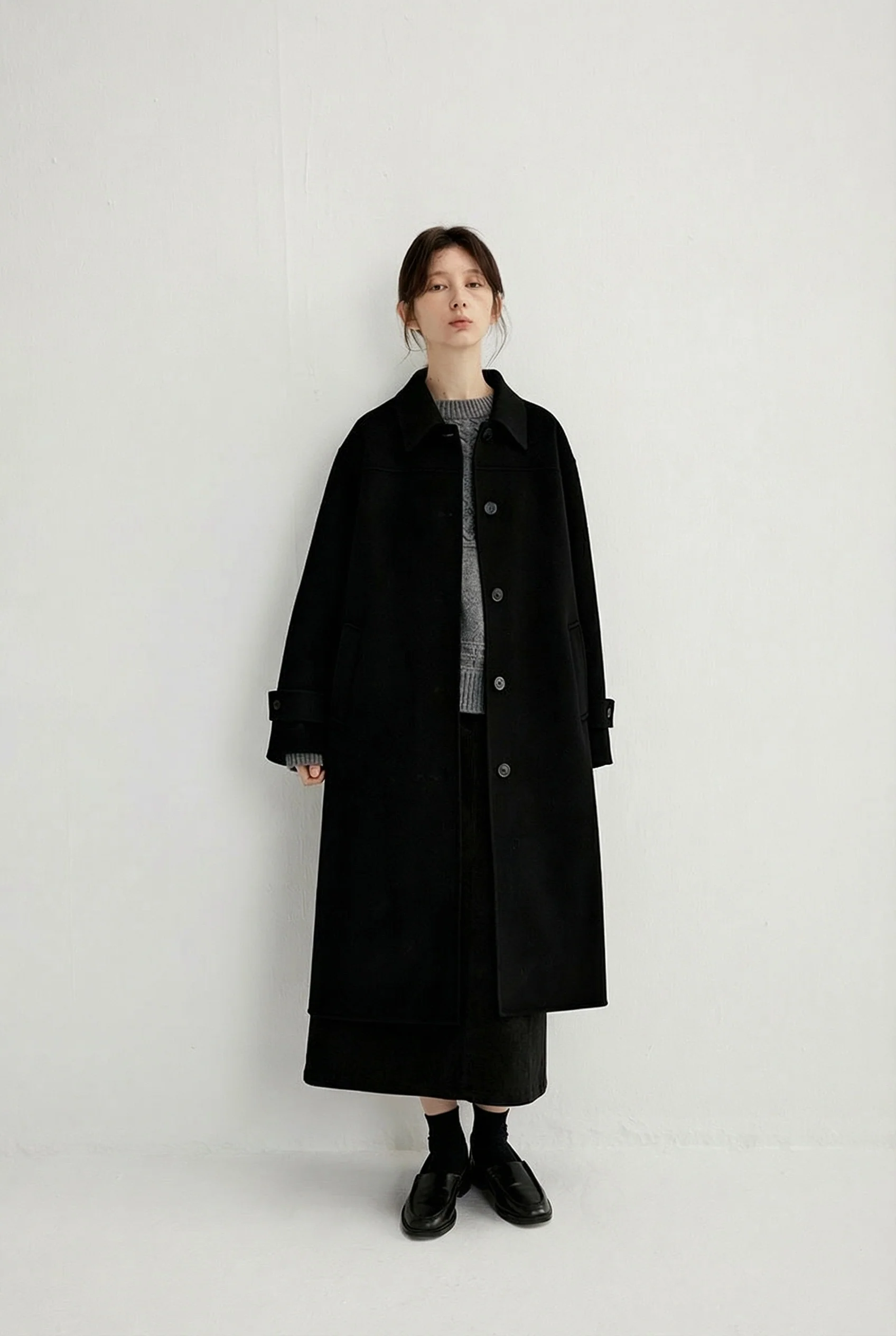 Cuff-Tab Overcoat - Image 6