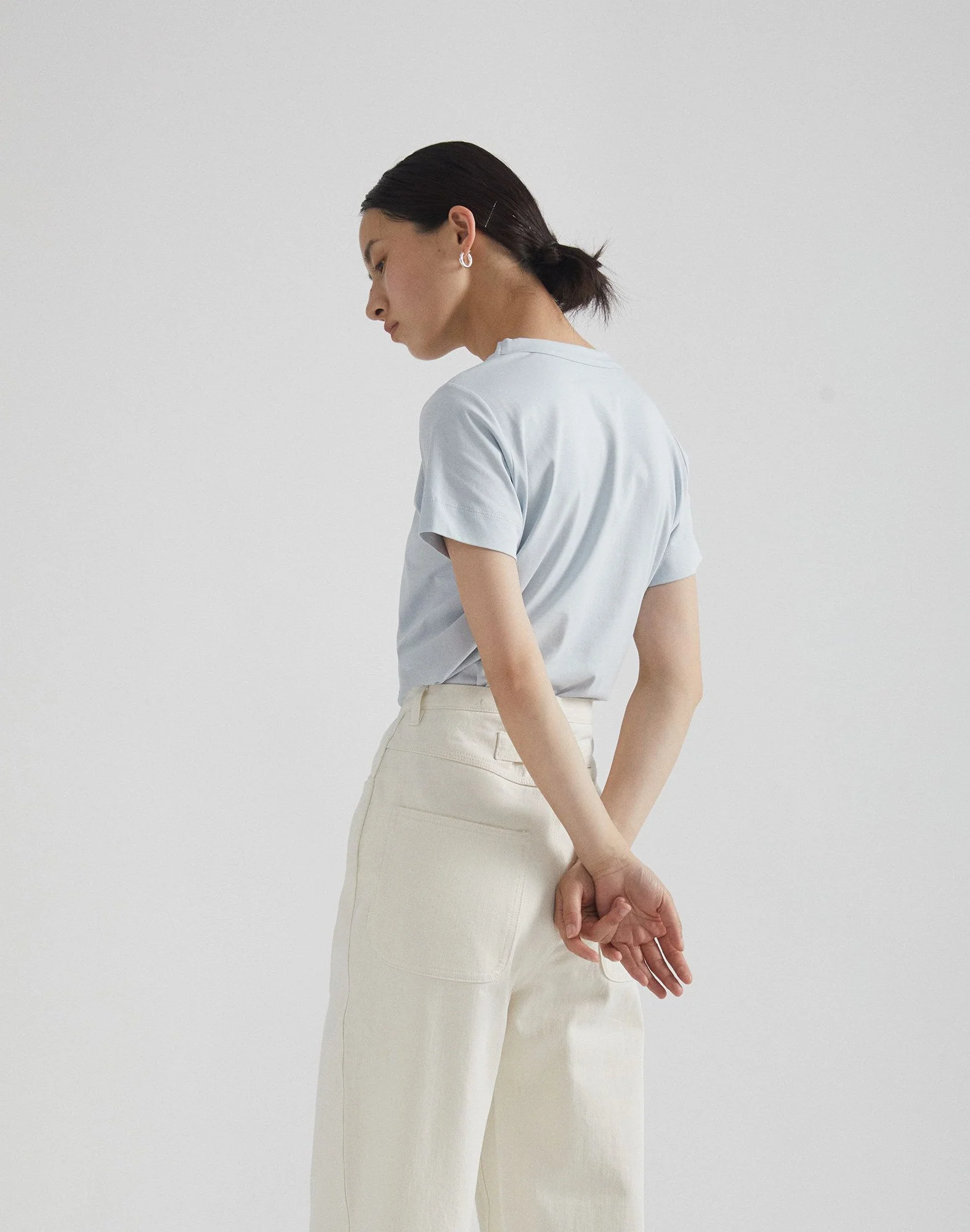 Cuffed Sleeve Tee - Image 3