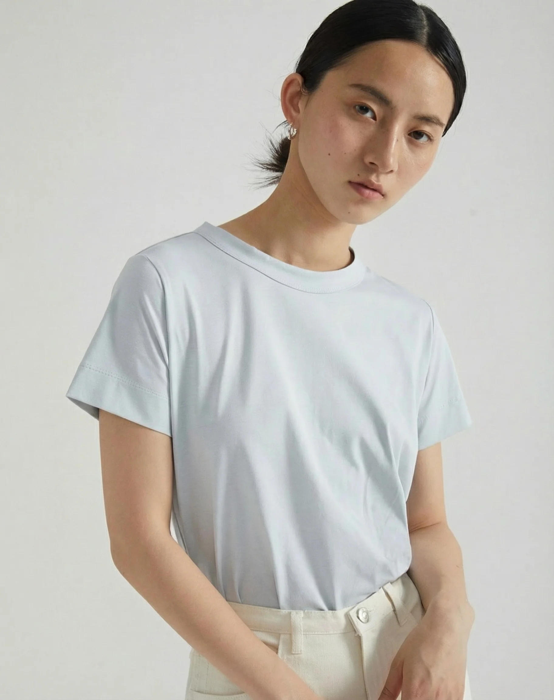 Cuffed Sleeve Tee - Image 4