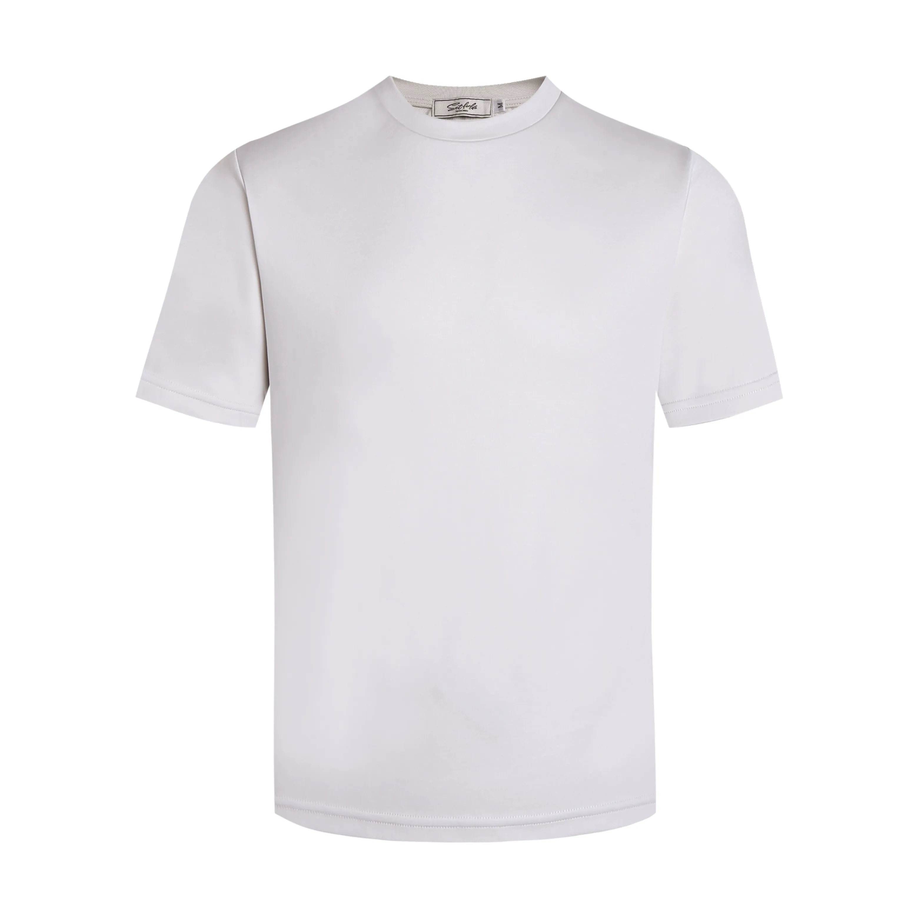 Cupro-Touch Twisted Seam Tee Set - Image 8