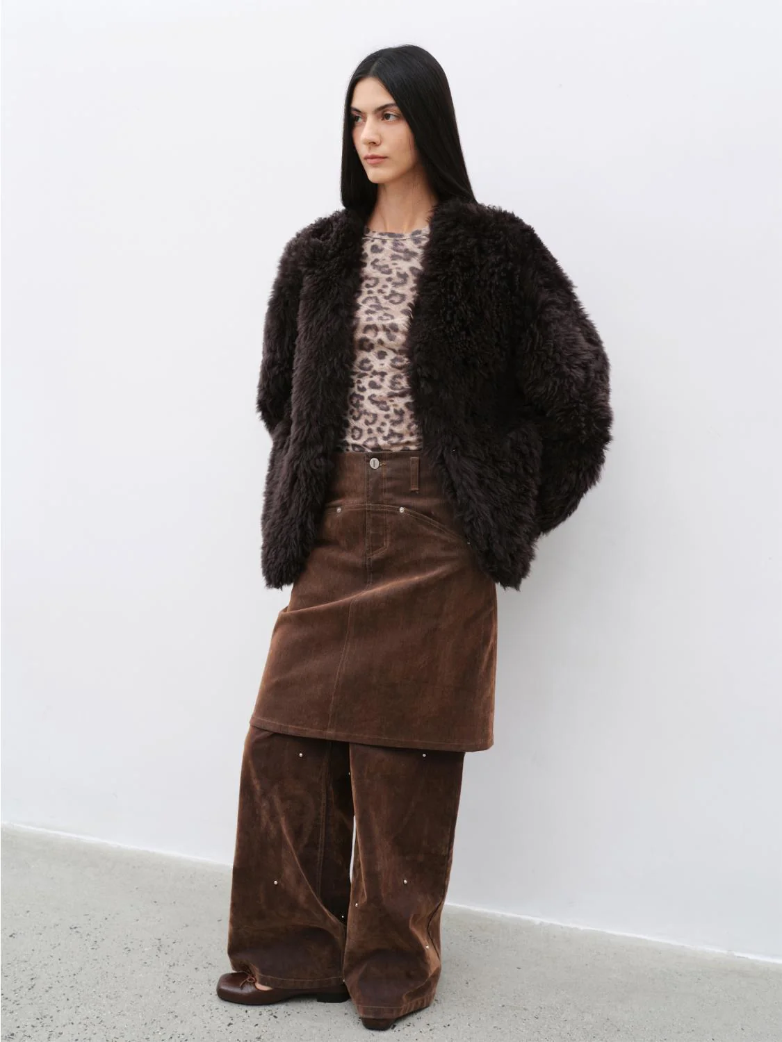 Curly Fur Coat - Image 5