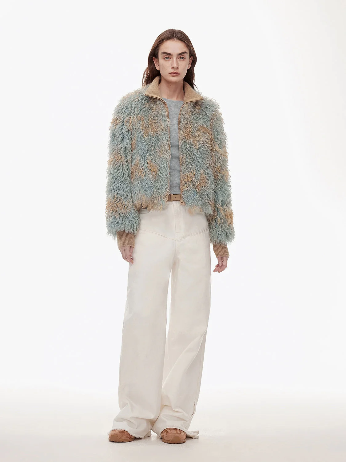 Curly Lambswool Coat - Image 2