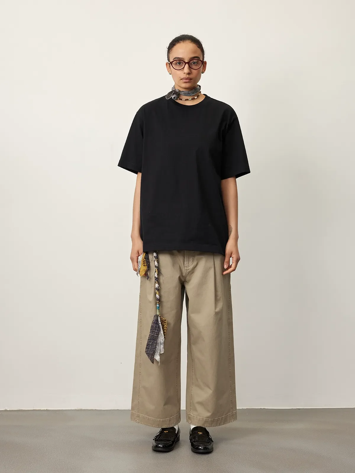Curve Pleat Work Trousers - Image 7