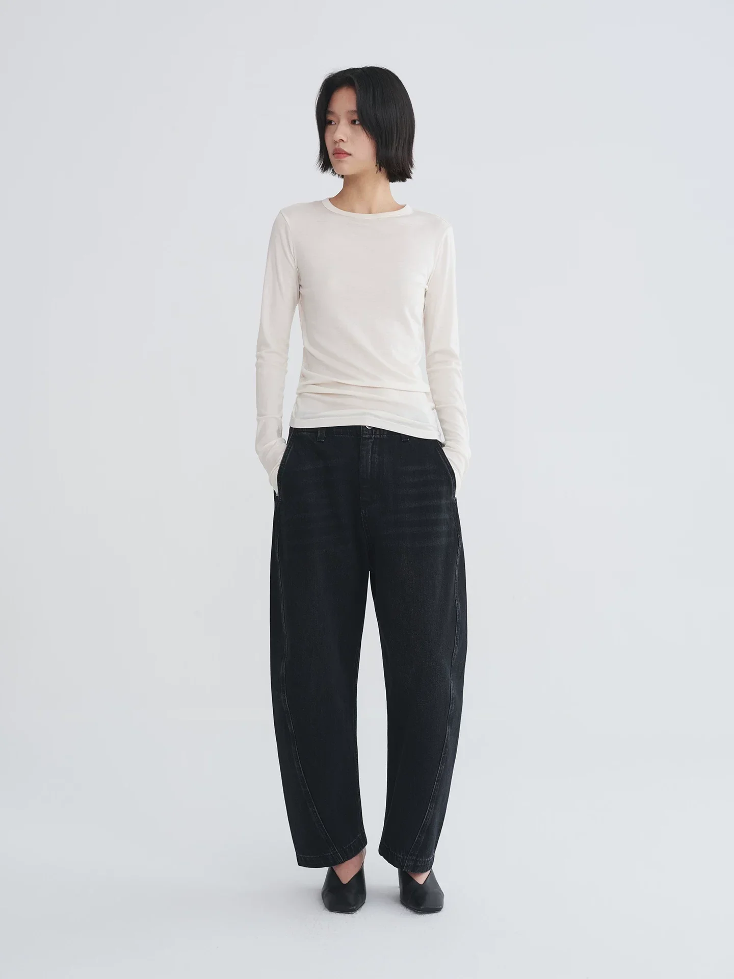 Curved Seam Jeans - Image 5