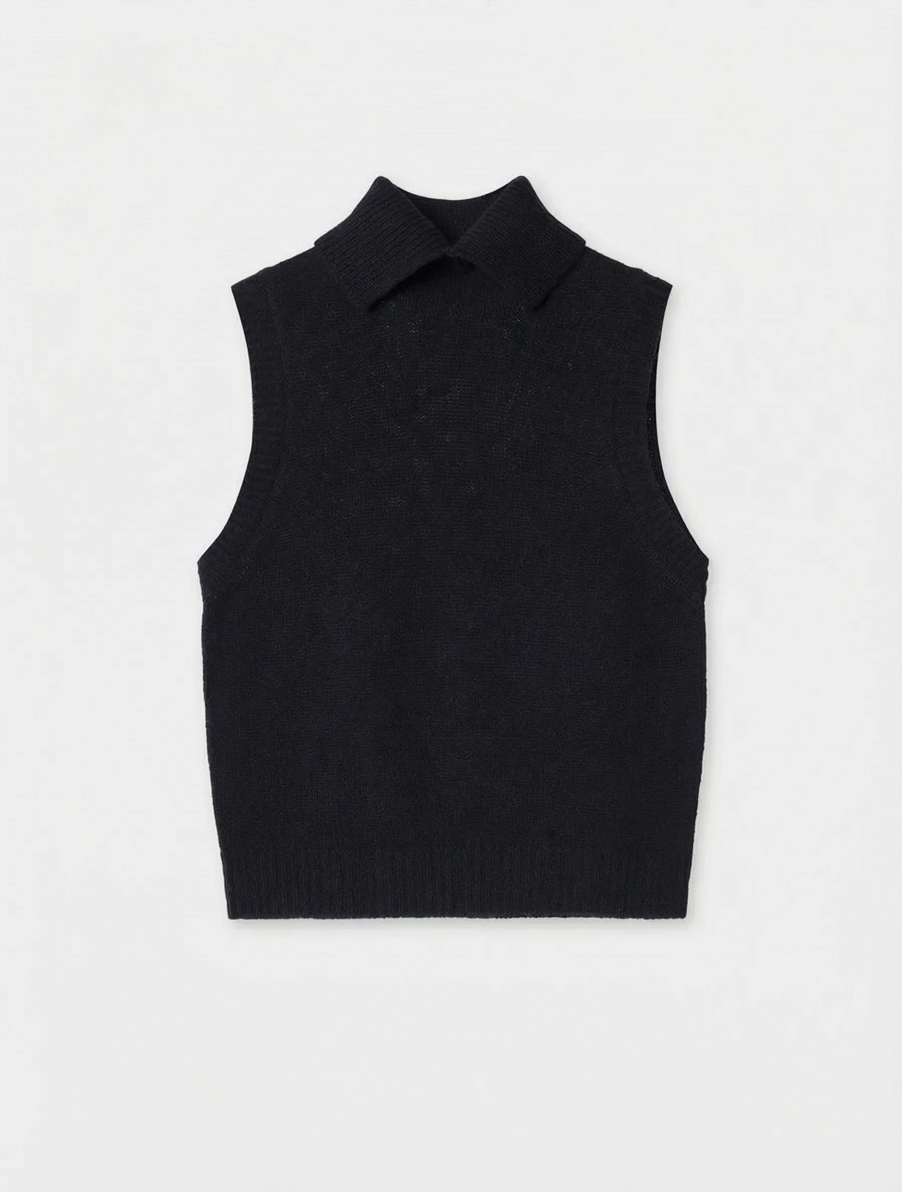 Custom-Spun Knit Vest