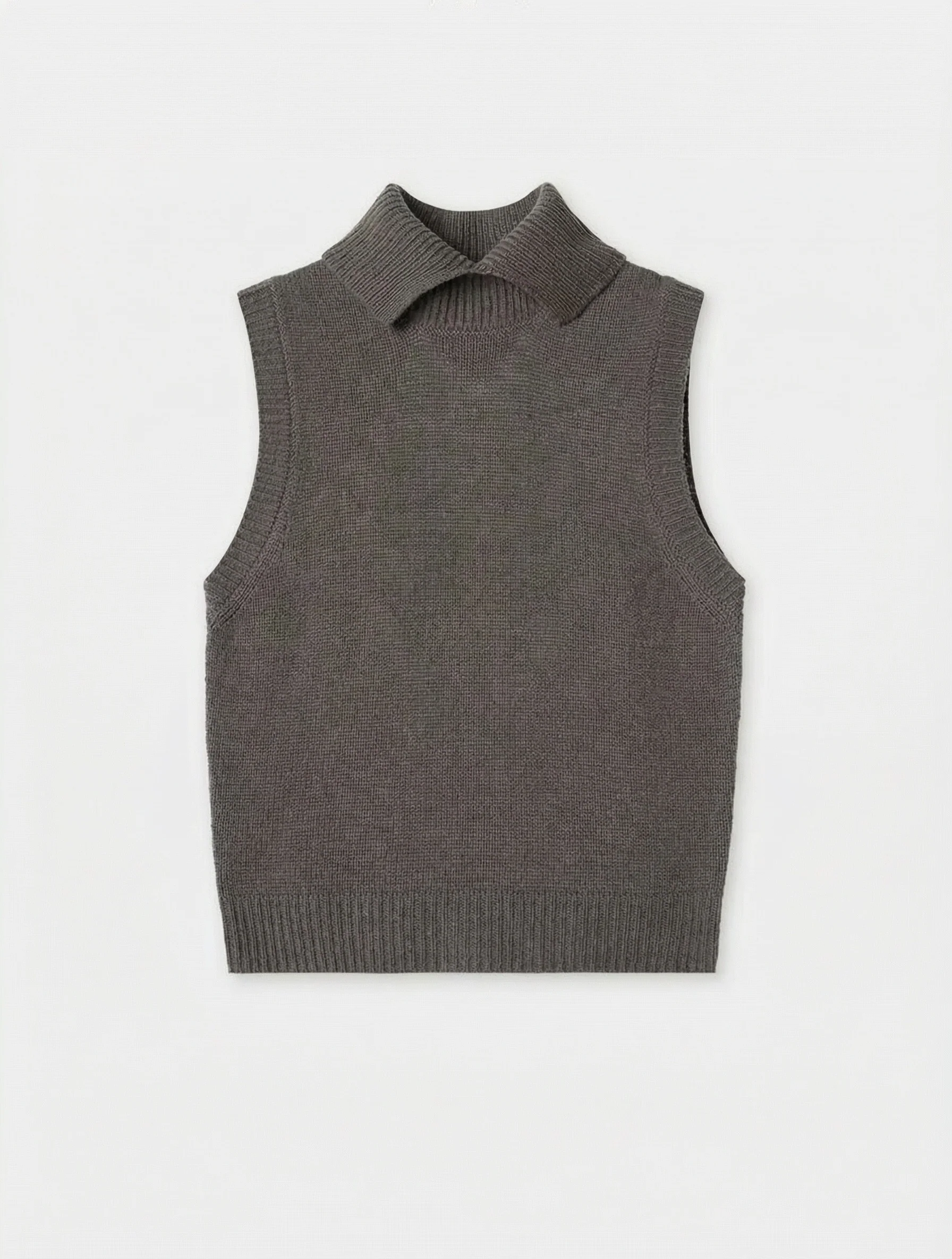 Custom-Spun Knit Vest - Image 2