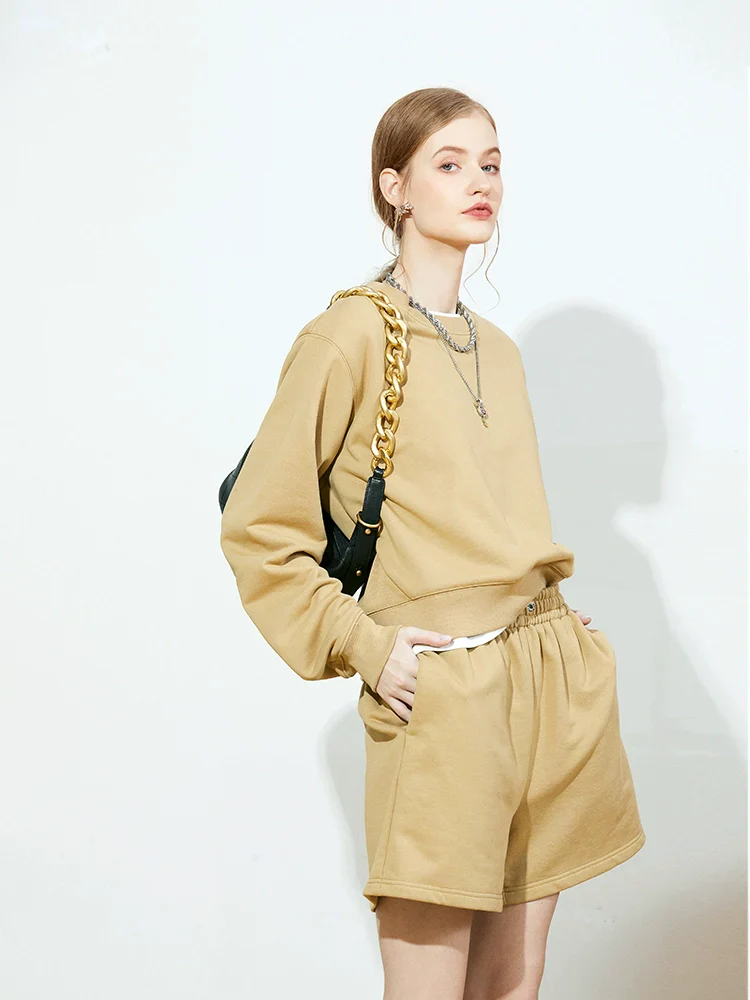 Custom-Woven Cotton Loungewear Set - Image 2