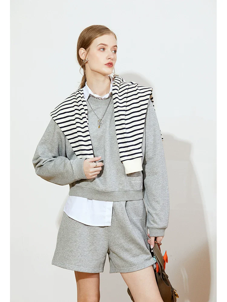 Custom-Woven Cotton Loungewear Set - Image 3