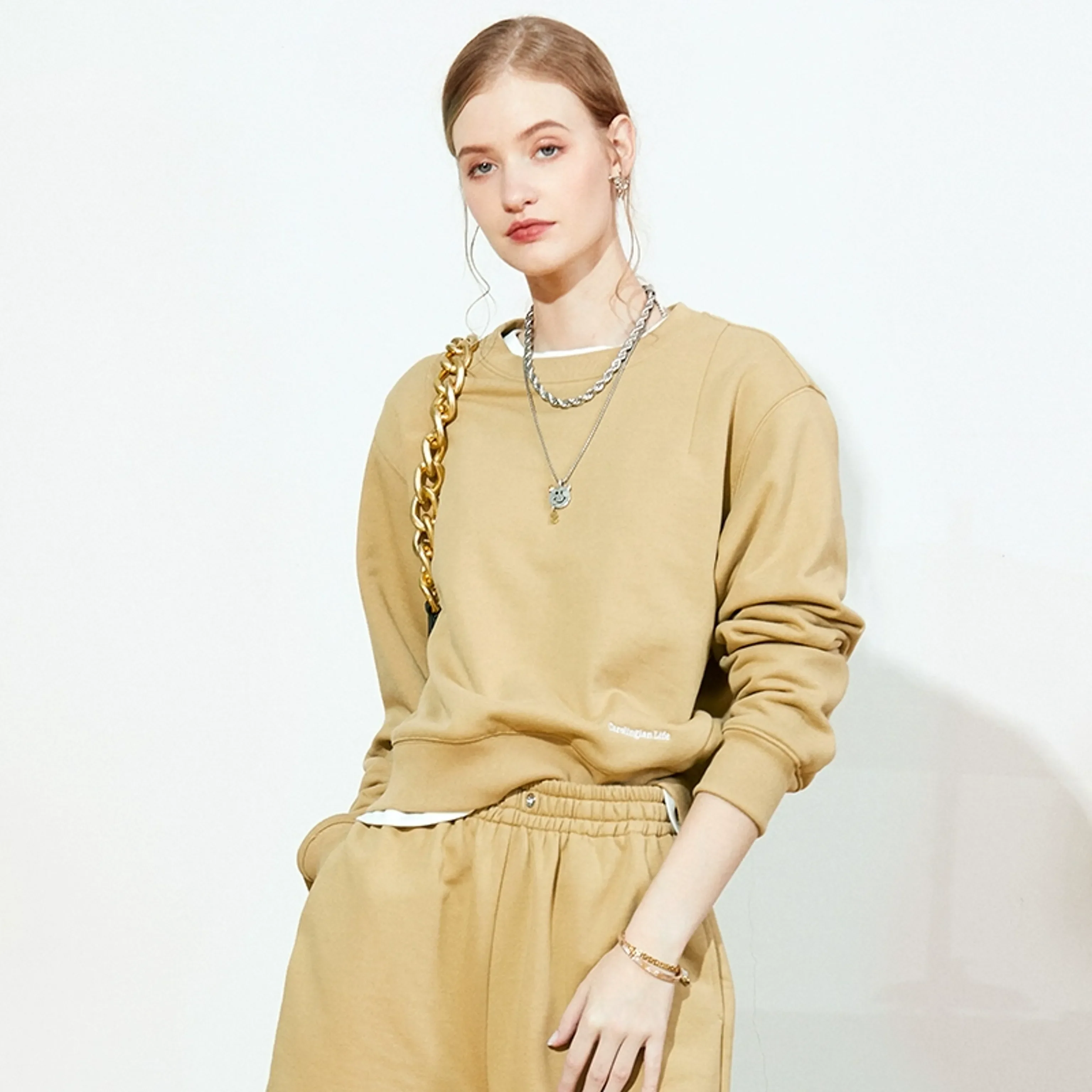 Custom-Woven Cotton Loungewear Set - Image 9