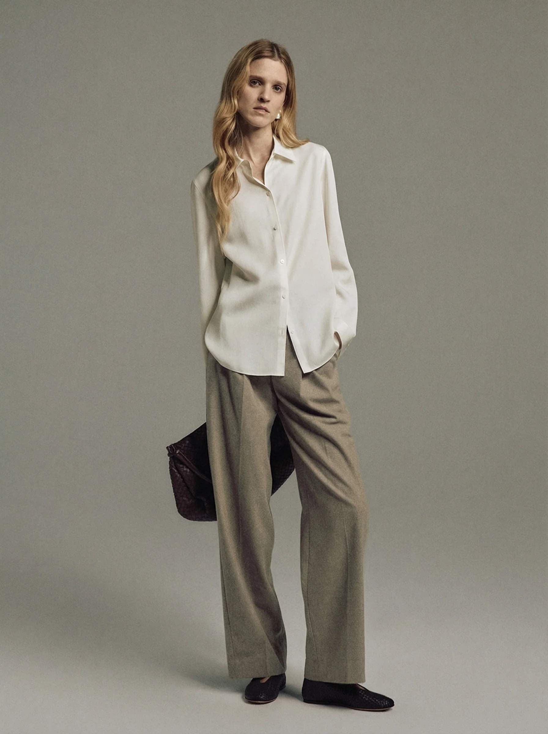 Dale Wool Pleated Trousers - Image 5
