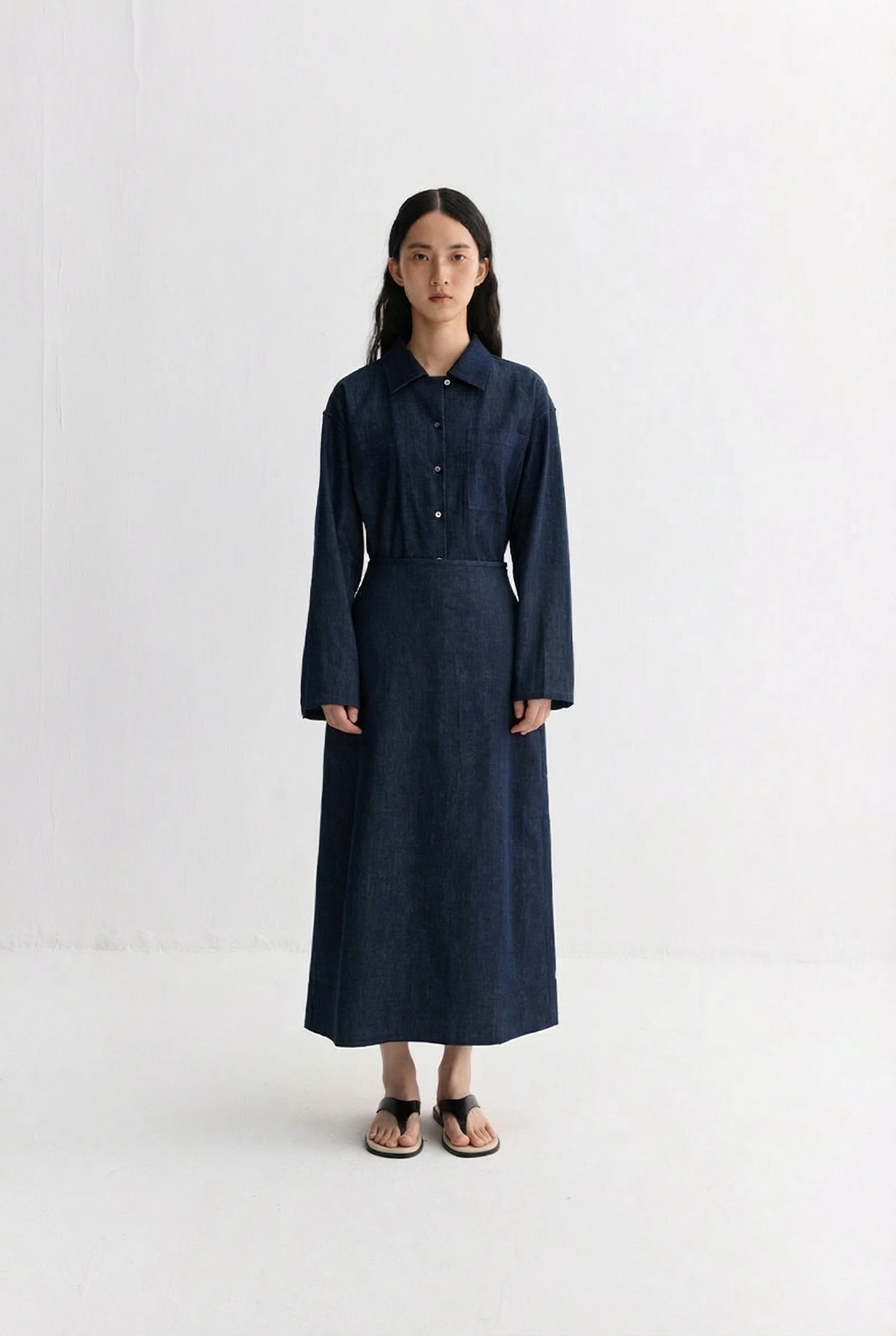 Dark Denim Shirt - Image 4