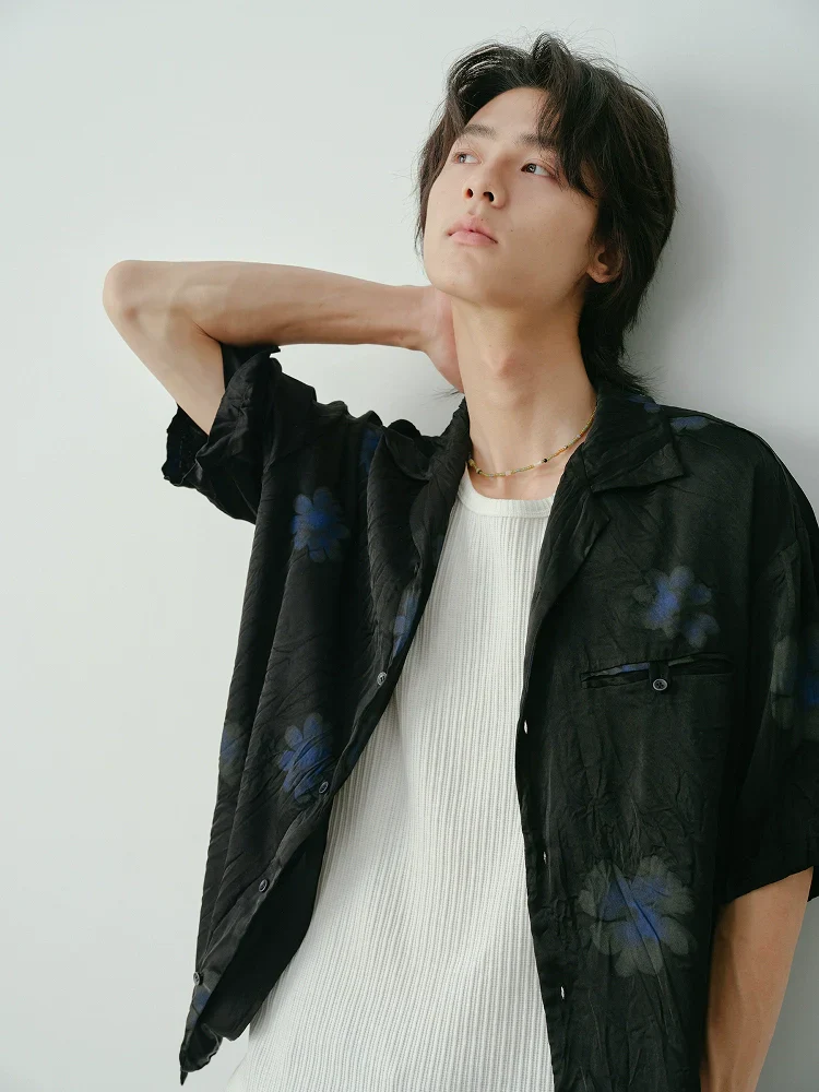 Dark Night Floral Shirt - Image 2