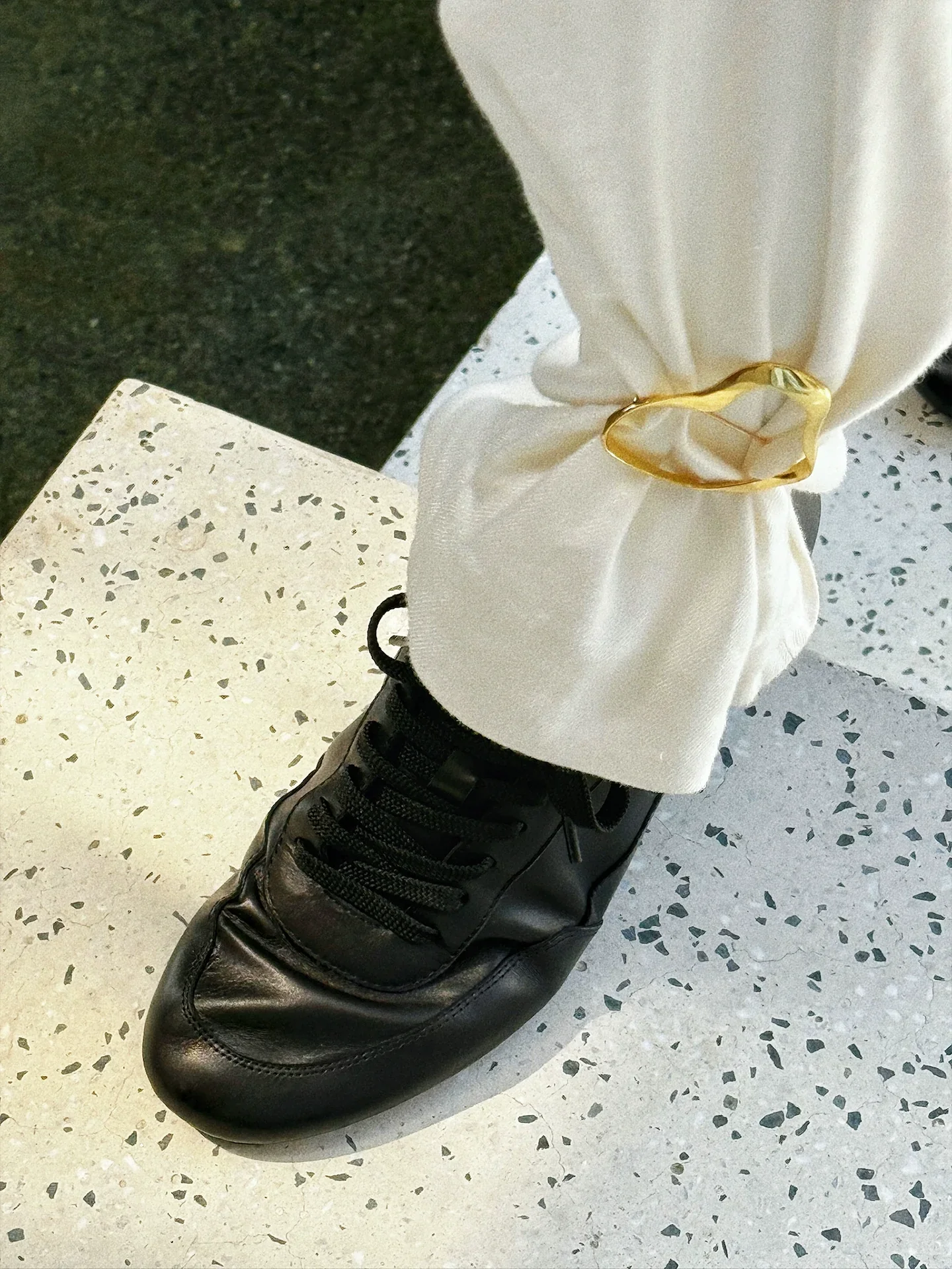 Deconstructed German Trainer Sneaker - Image 2