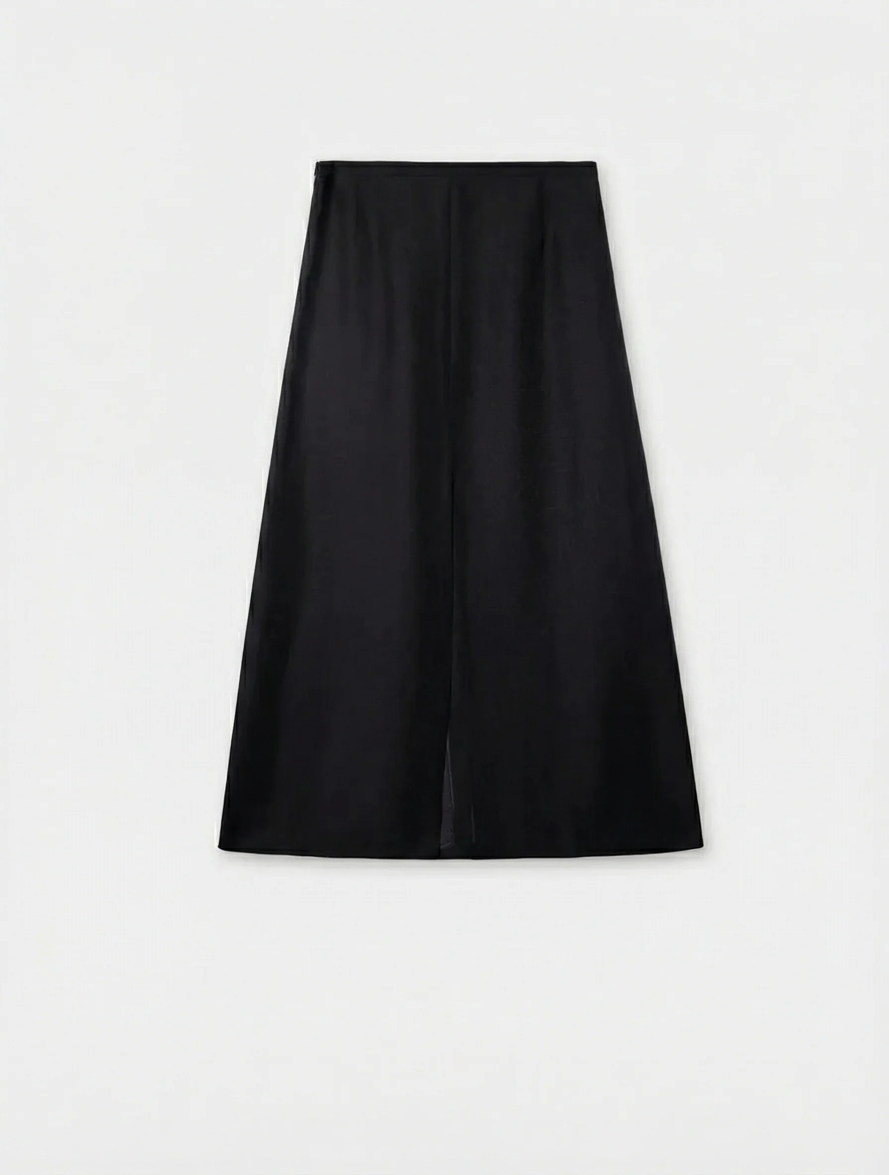 Deconstructed Slit Skirt & Linen-Blend Trousers - Image 5