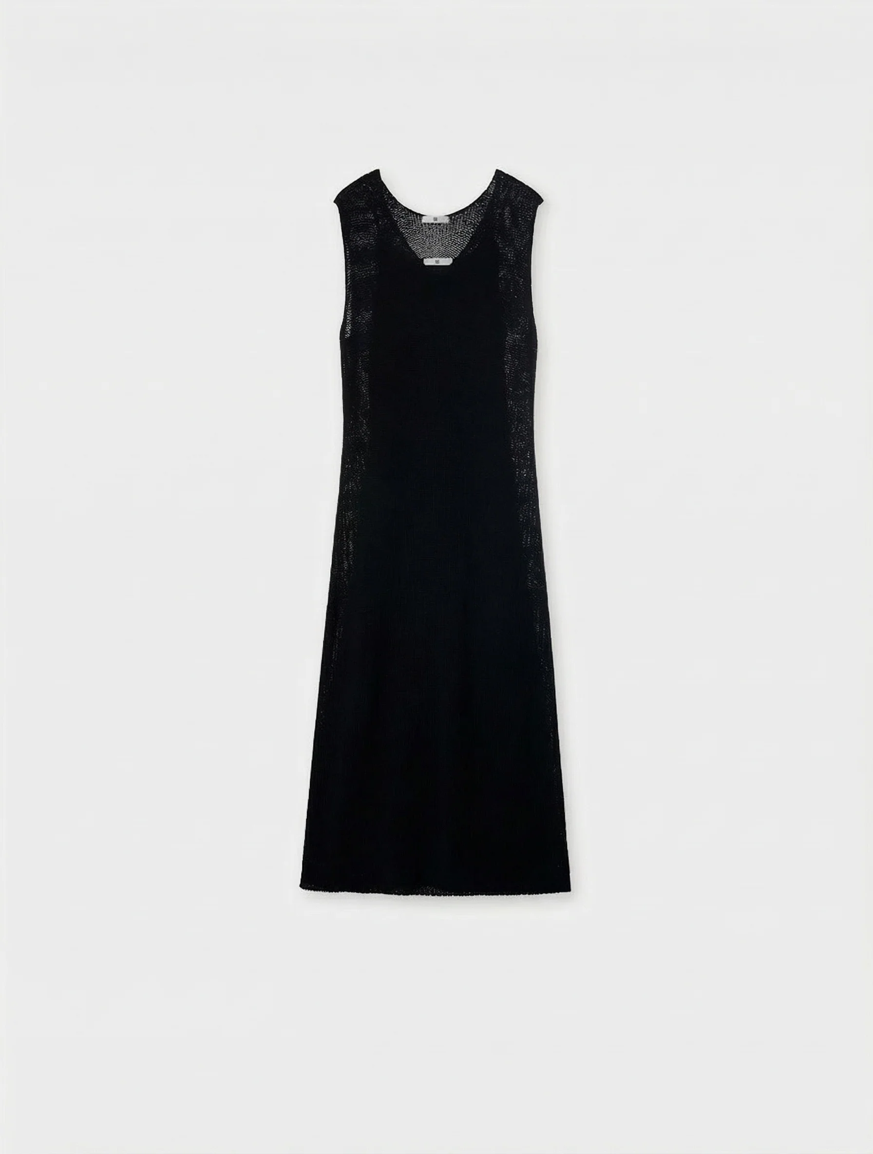 Deep V Open-Knit Dress Set - Image 6