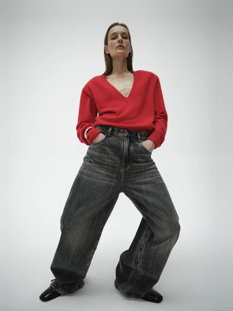 Deep V Sweater - Image 2