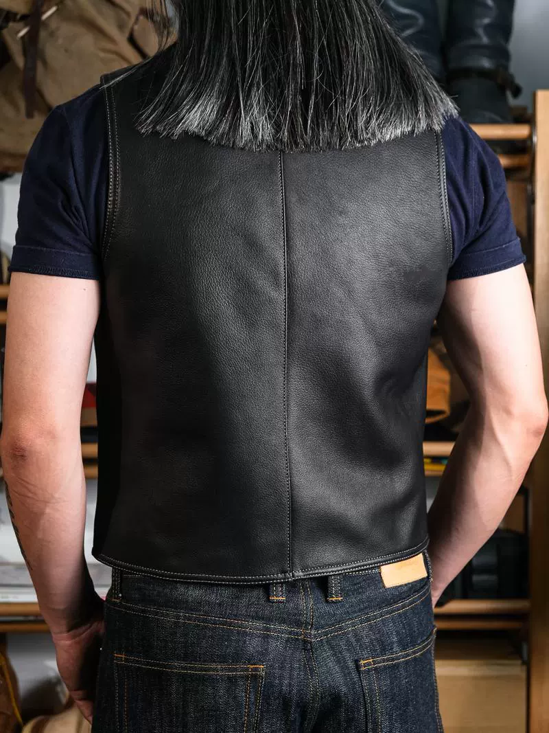 Deerskin Wool-Lined Vest - Image 2