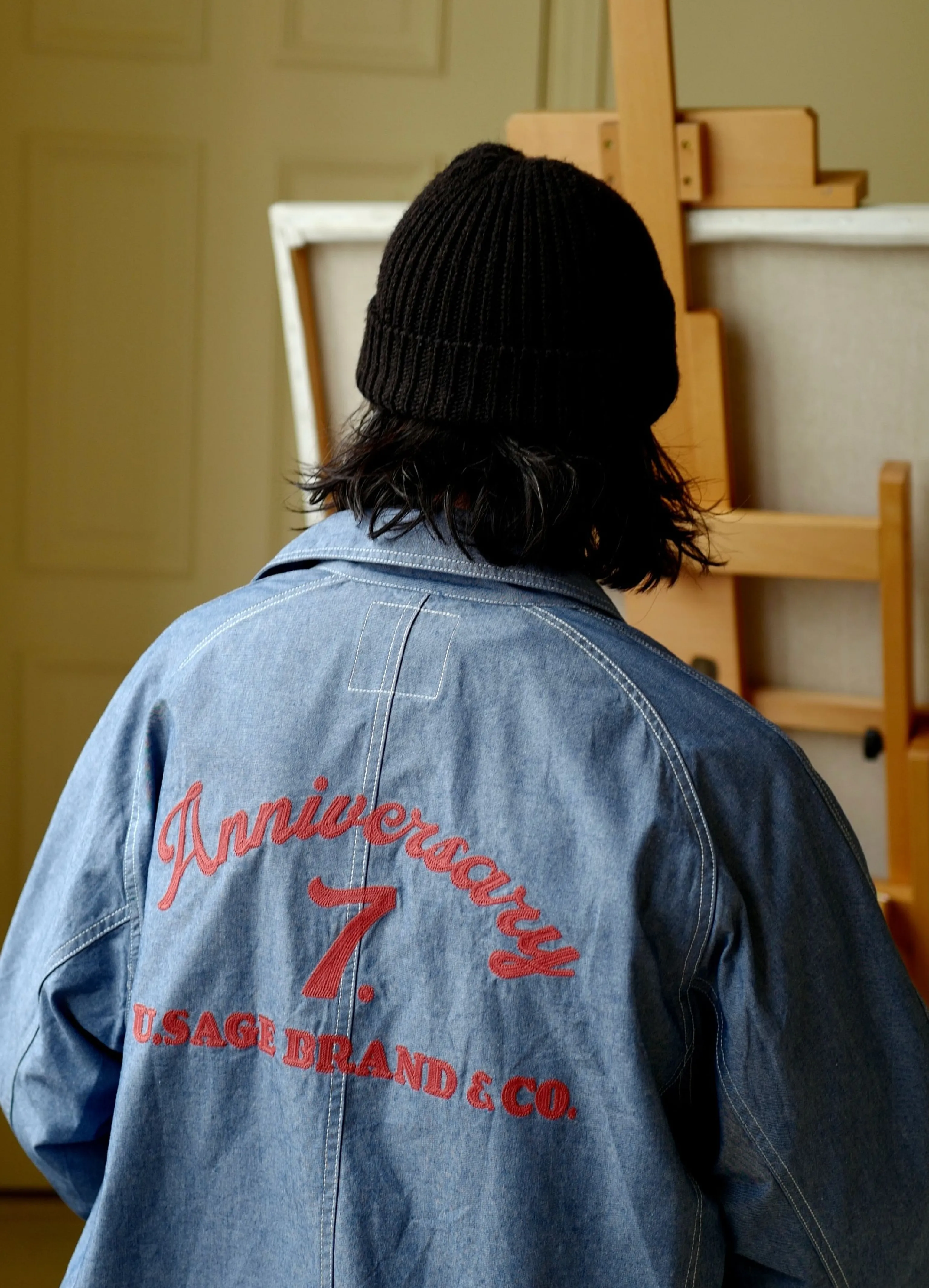 Denim Blue Engineer Jacket - Image 4