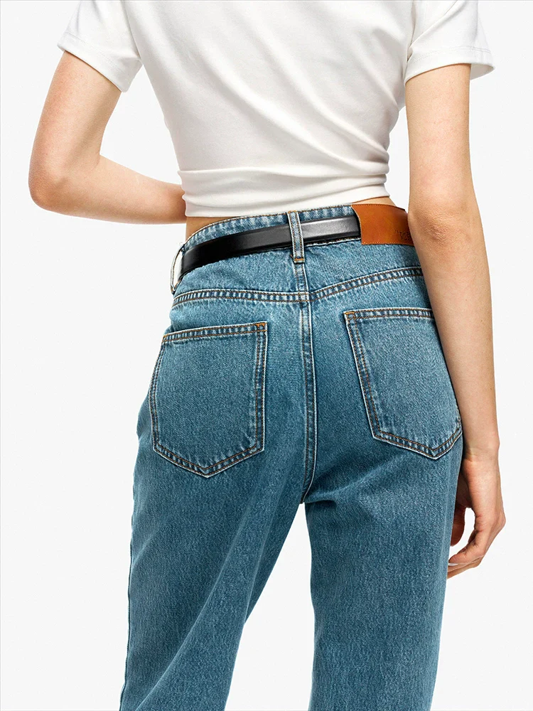Denim Overshirt and Straight-Leg Jeans Set - Image 4