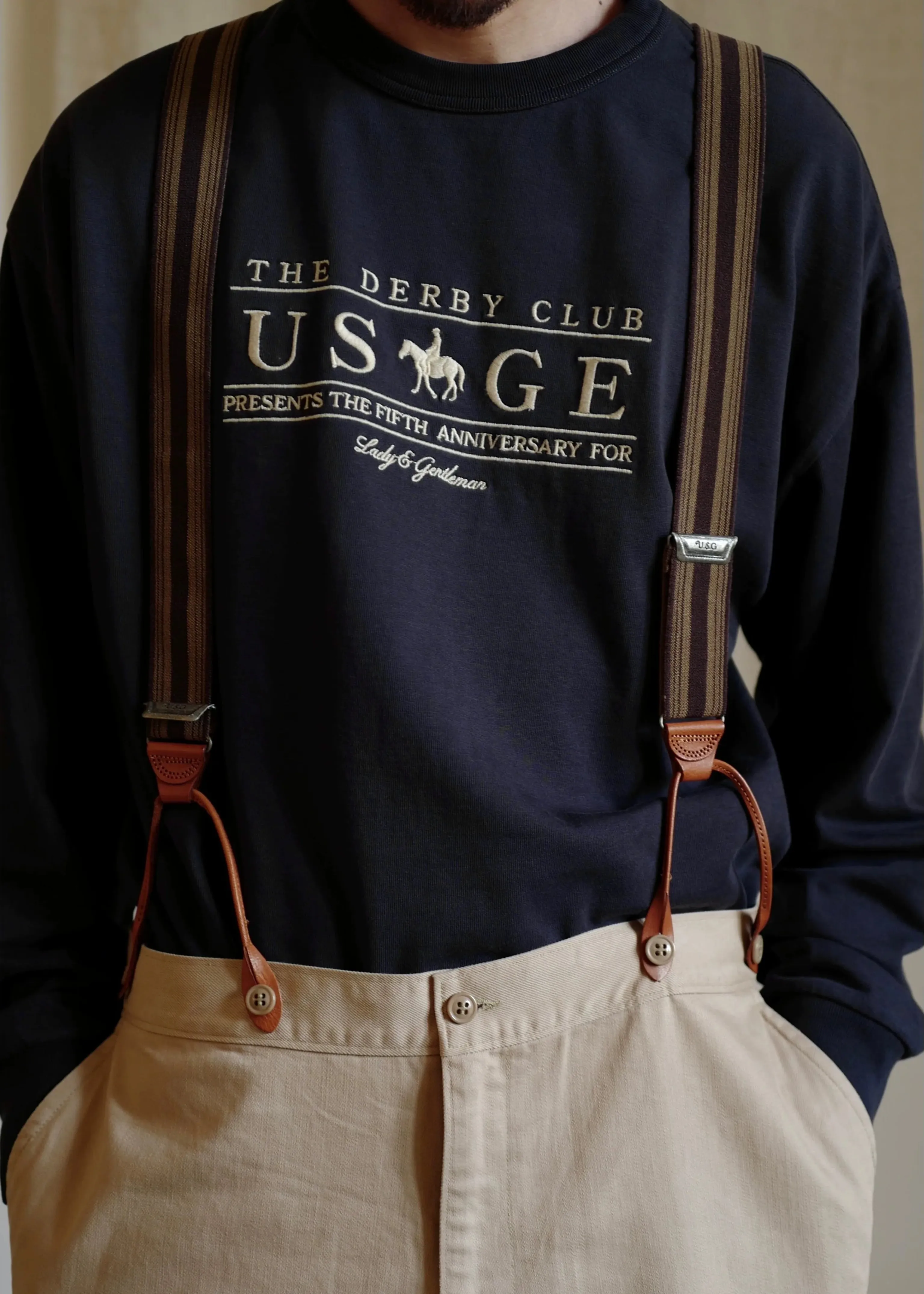 DERBY CLUB Long-Sleeve T-Shirt - Image 5