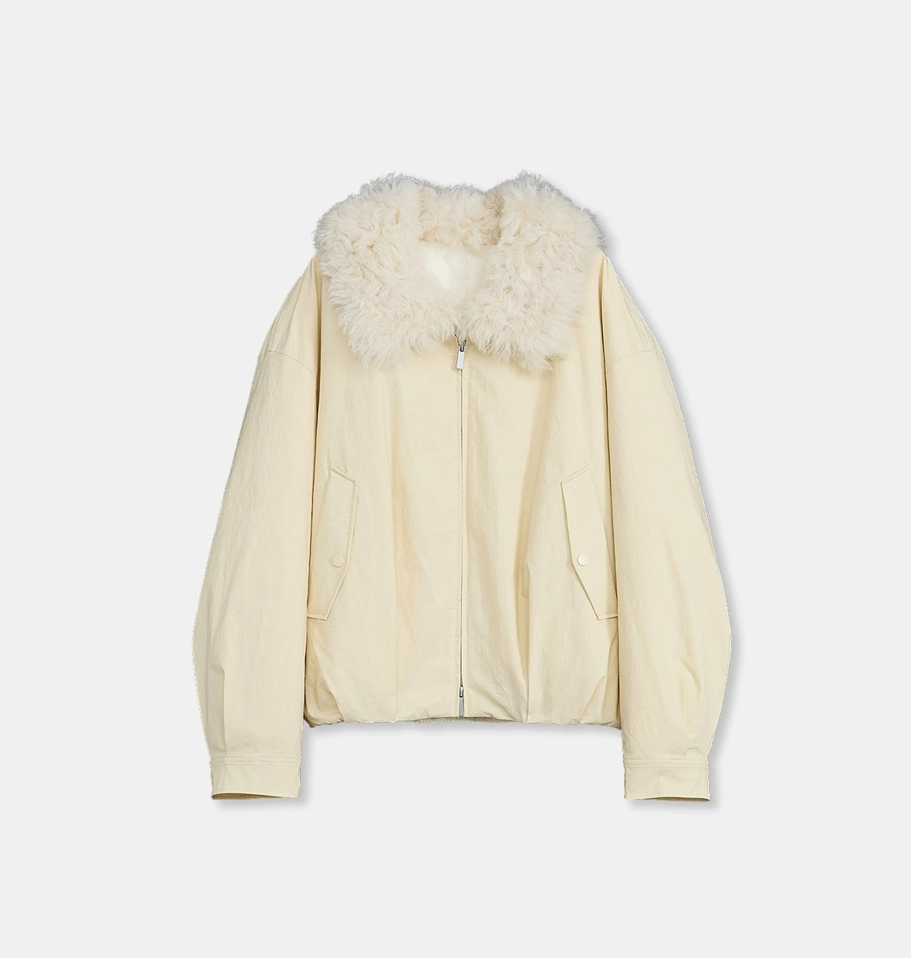 Detachable Fur-Collar Down-Liner Jacket - Image 10