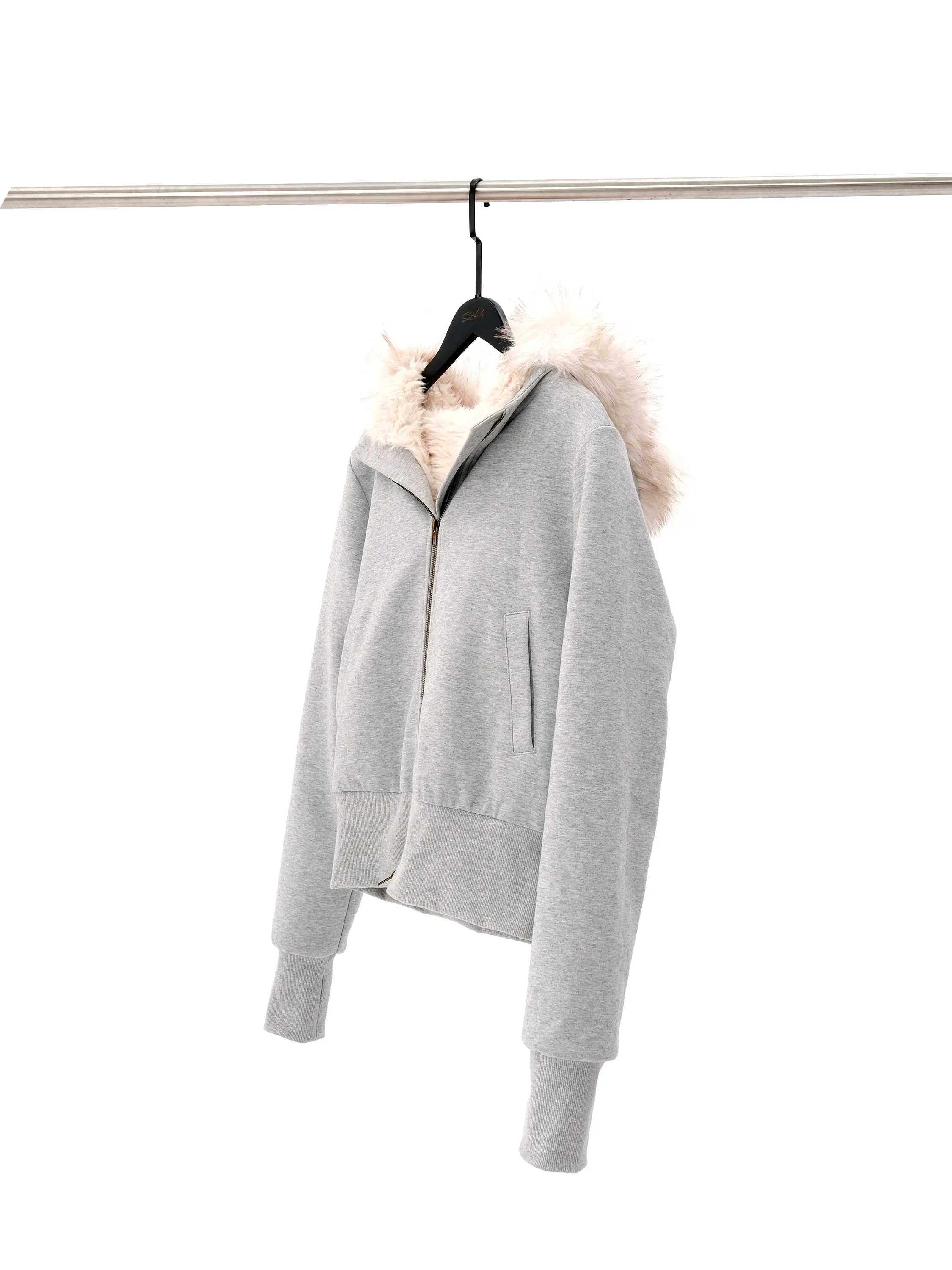 Detachable Fur Hooded Jacket - Image 6