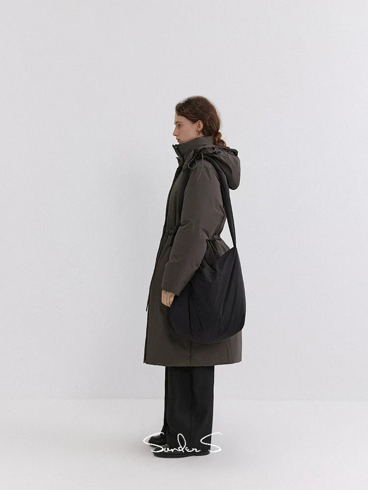 Detachable Hood Down Parka