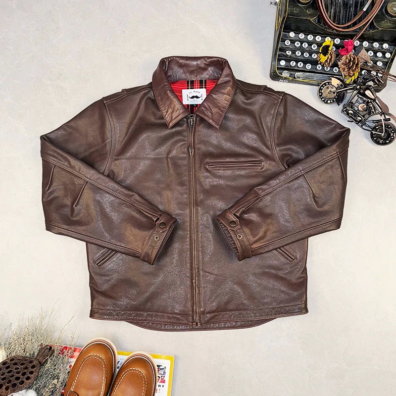Detroit Calfskin Zip Jacket - Image 2